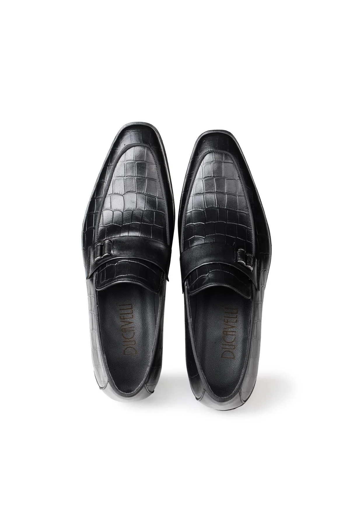 Swank Hakiki Deri Erkek Klasik Ayakkabı, Loafer Klasik Ayakkabı, Makosen Ayakkabı - Ducavelli Görsel 3