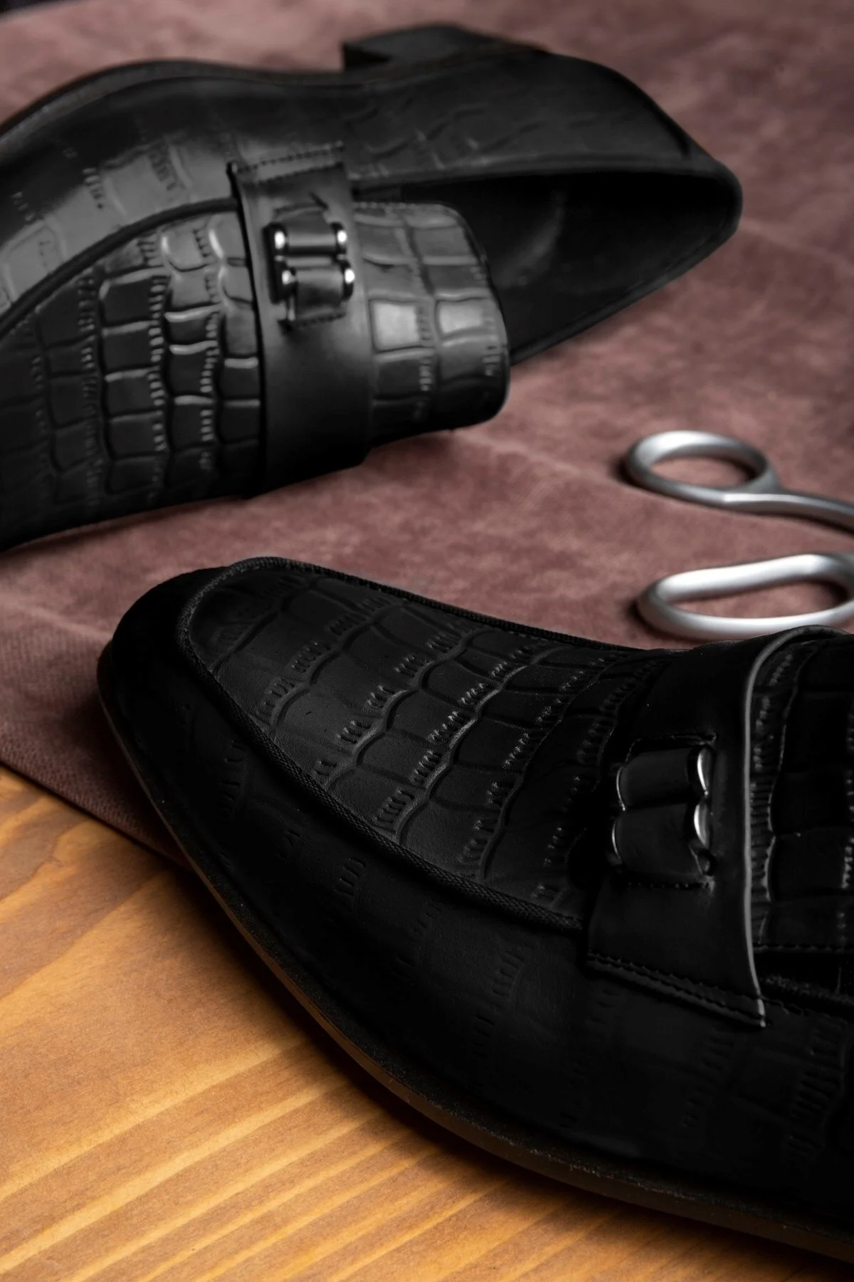 Swank Hakiki Deri Erkek Klasik Ayakkabı, Loafer Klasik Ayakkabı, Makosen Ayakkabı - Ducavelli Görsel 6