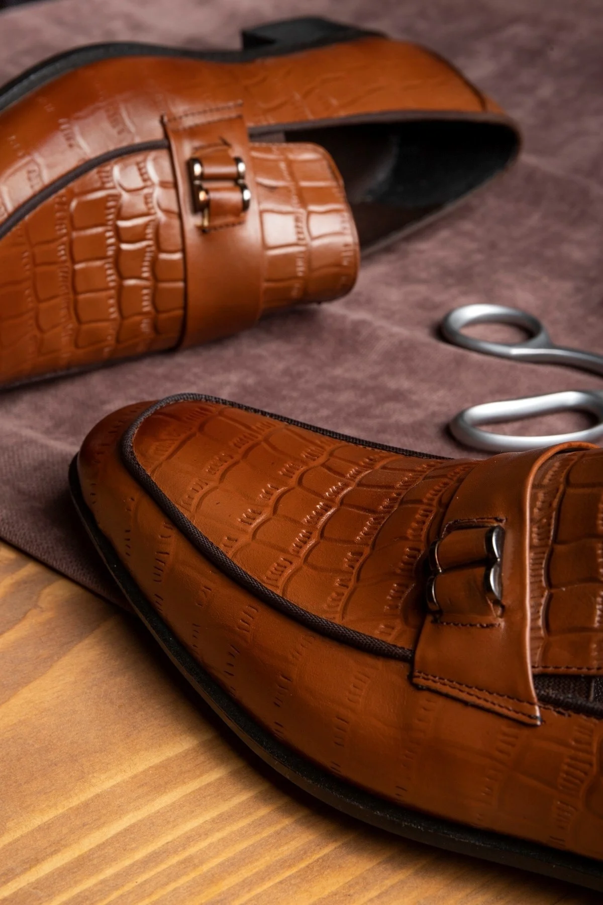 Swank Hakiki Deri Erkek Klasik Ayakkabı, Loafer Klasik Ayakkabı, Makosen Ayakkabı - Ducavelli Görsel 7
