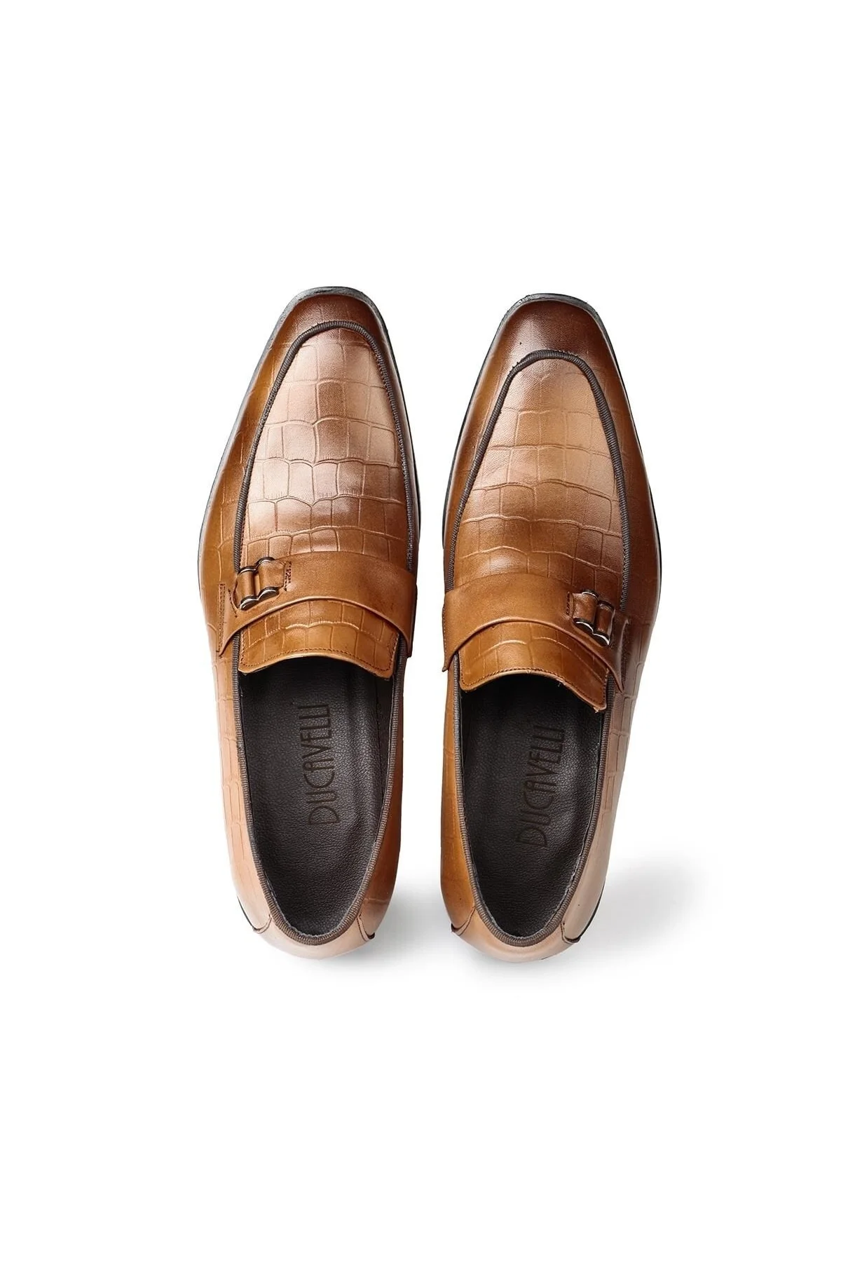 Swank Hakiki Deri Erkek Klasik Ayakkabı, Loafer Klasik Ayakkabı, Makosen Ayakkabı - Ducavelli Görsel 3