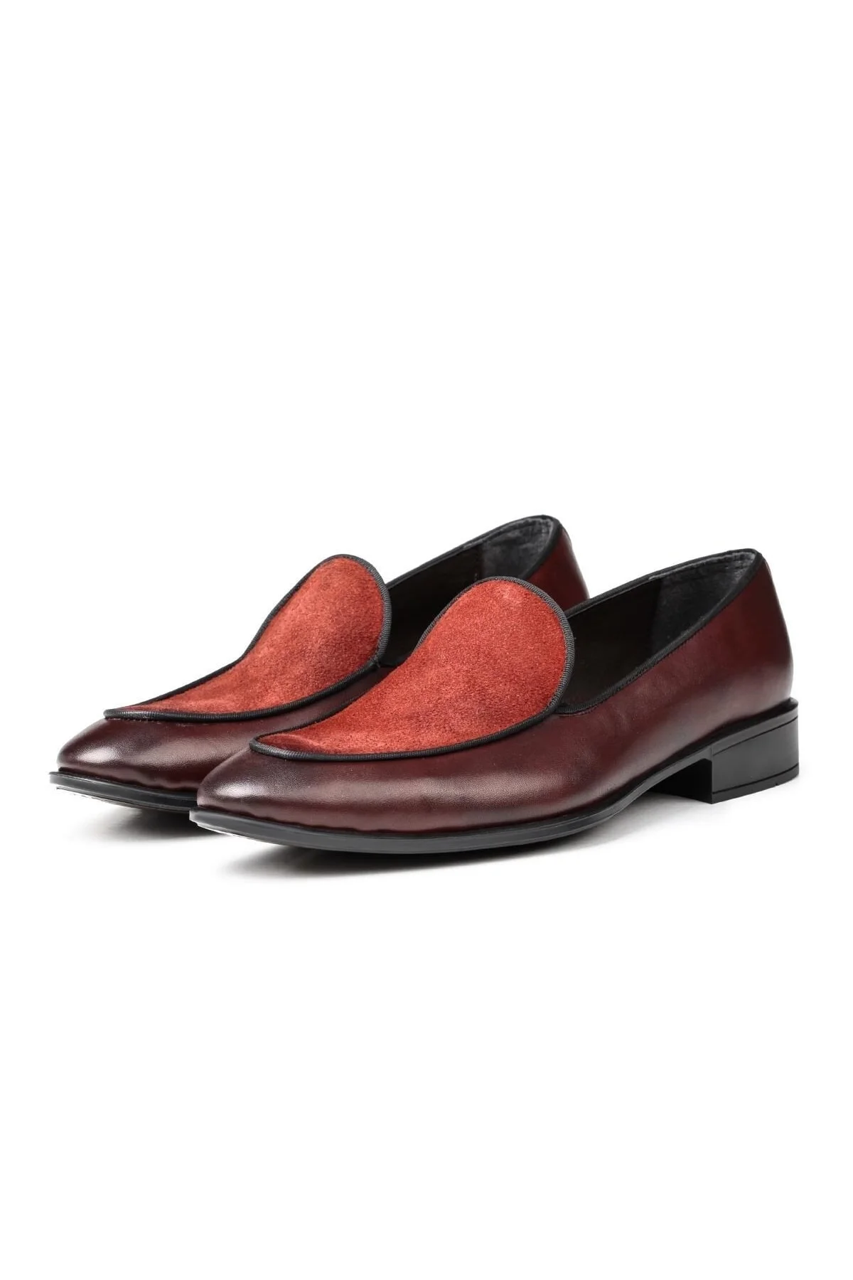 Elegant Hakiki Deri Erkek Klasik Loafer Klasik Makosen Ayakkabı