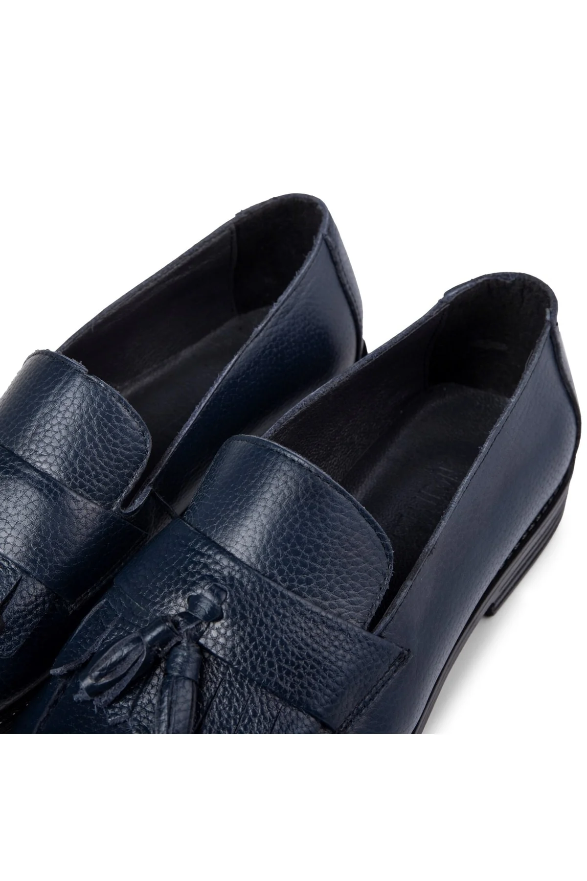 Tassel Hakiki Deri Erkek Klasik Ayakkabı, Loafer Klasik Ayakkabı, Makosen Ayakkabı - Ducavelli Görsel 4