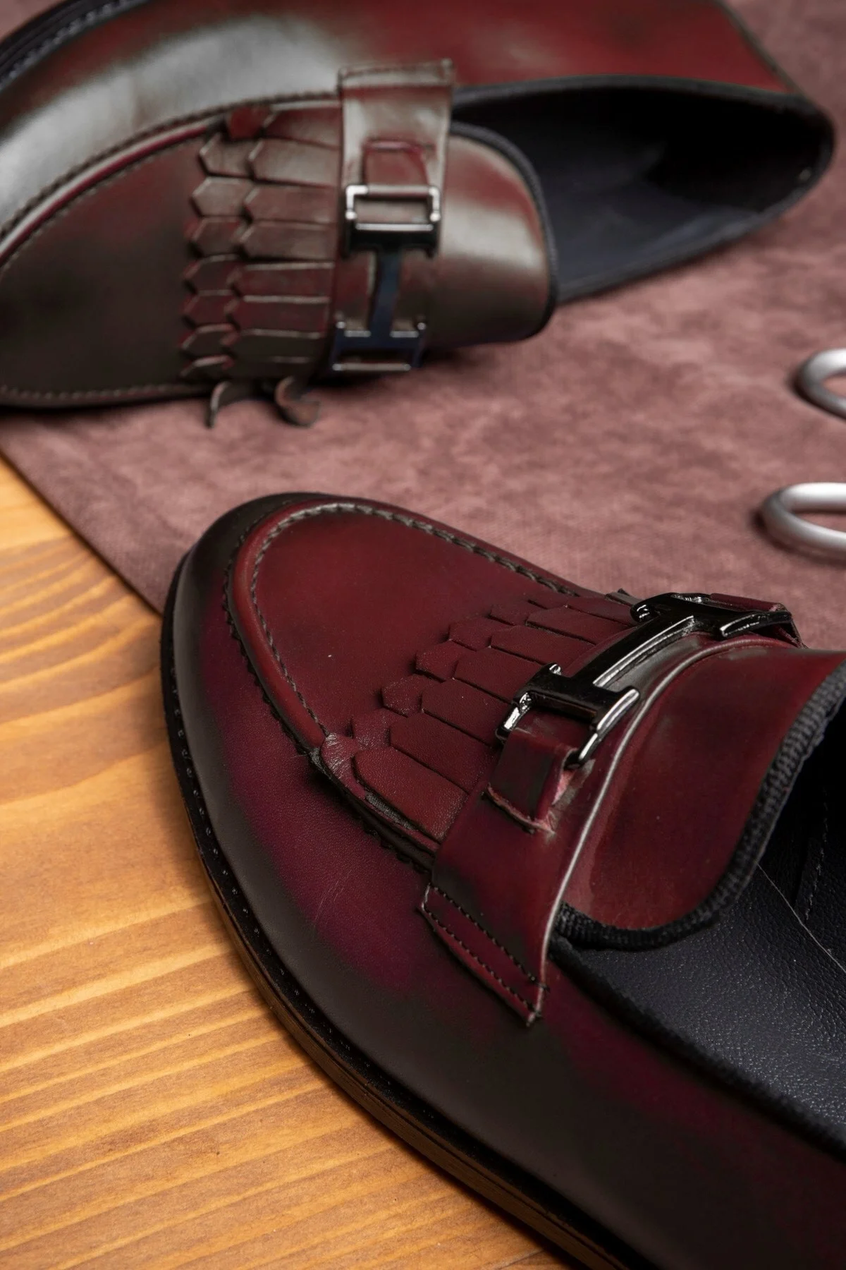 Legion Hakiki Deri Erkek Klasik Ayakkabı, Loafer Klasik Ayakkabı, Makosen Ayakkabı - Ducavelli Görsel 6