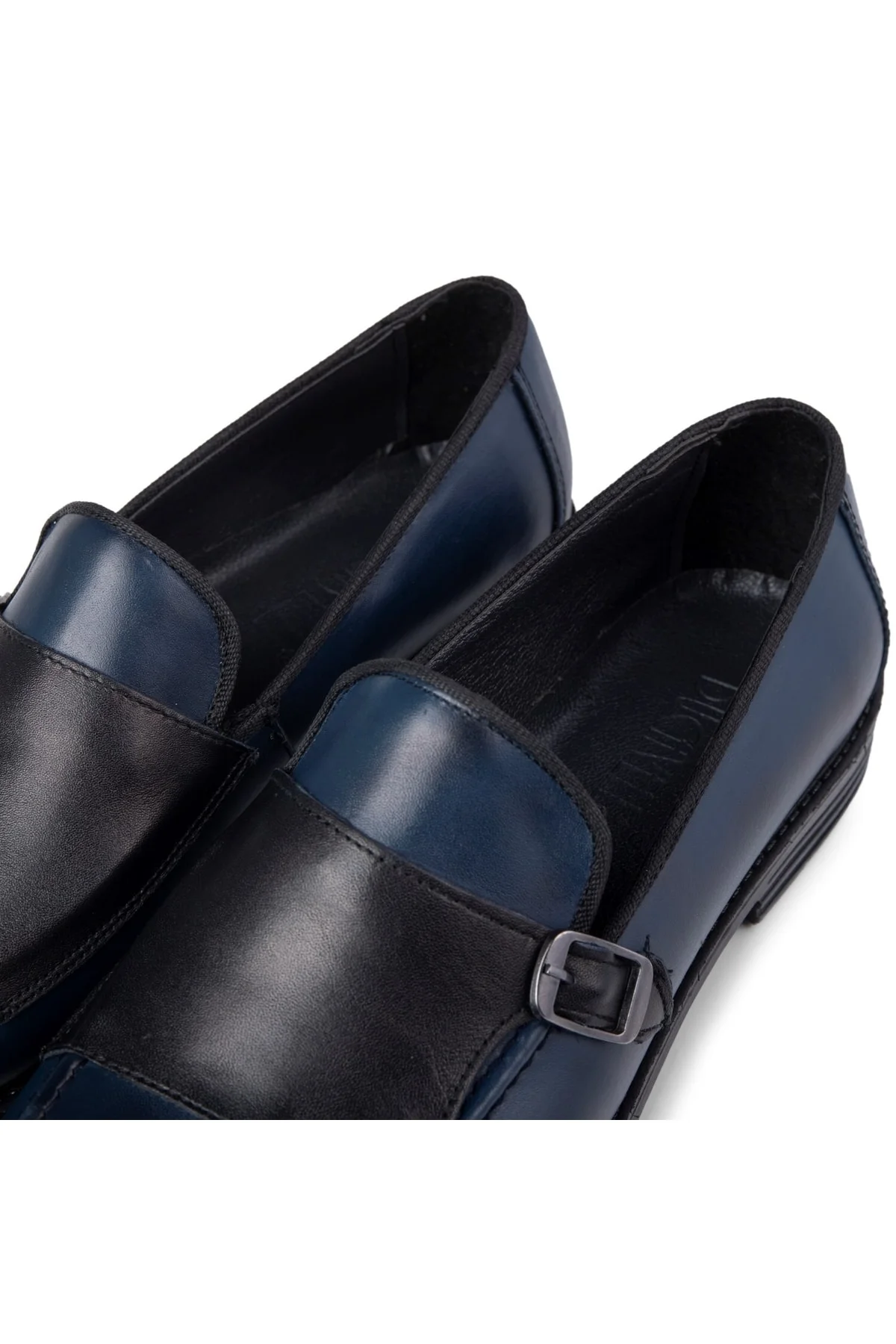 Double Hakiki Deri Erkek Loafer Klasik Makosen Ayakkabı - Ducavelli Görsel 4