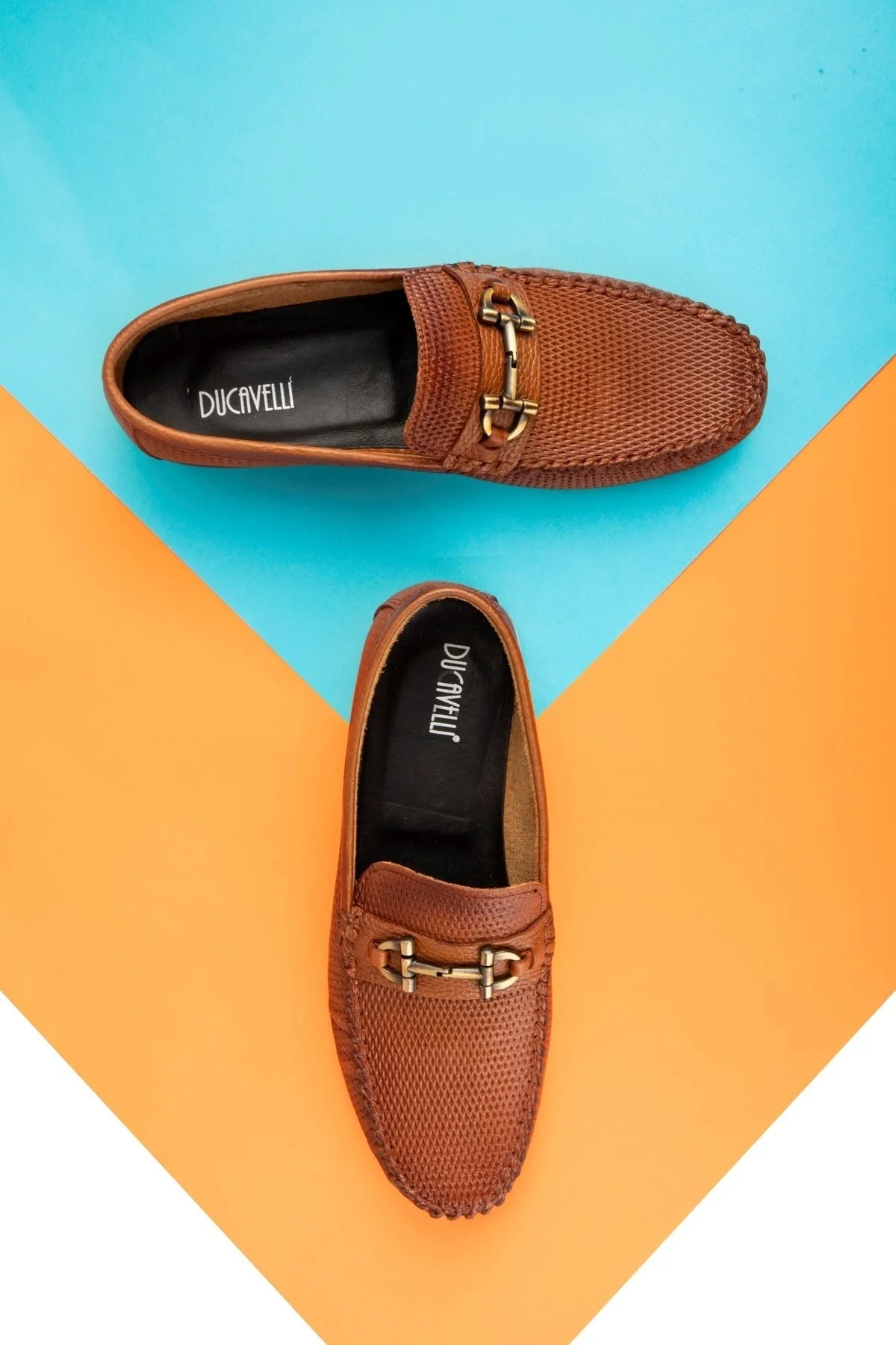 Verde Hakiki Deri Erkek Günlük Ayakkabı, Rok Loafer Ayakkabı Taba - Ducavelli Görsel 6