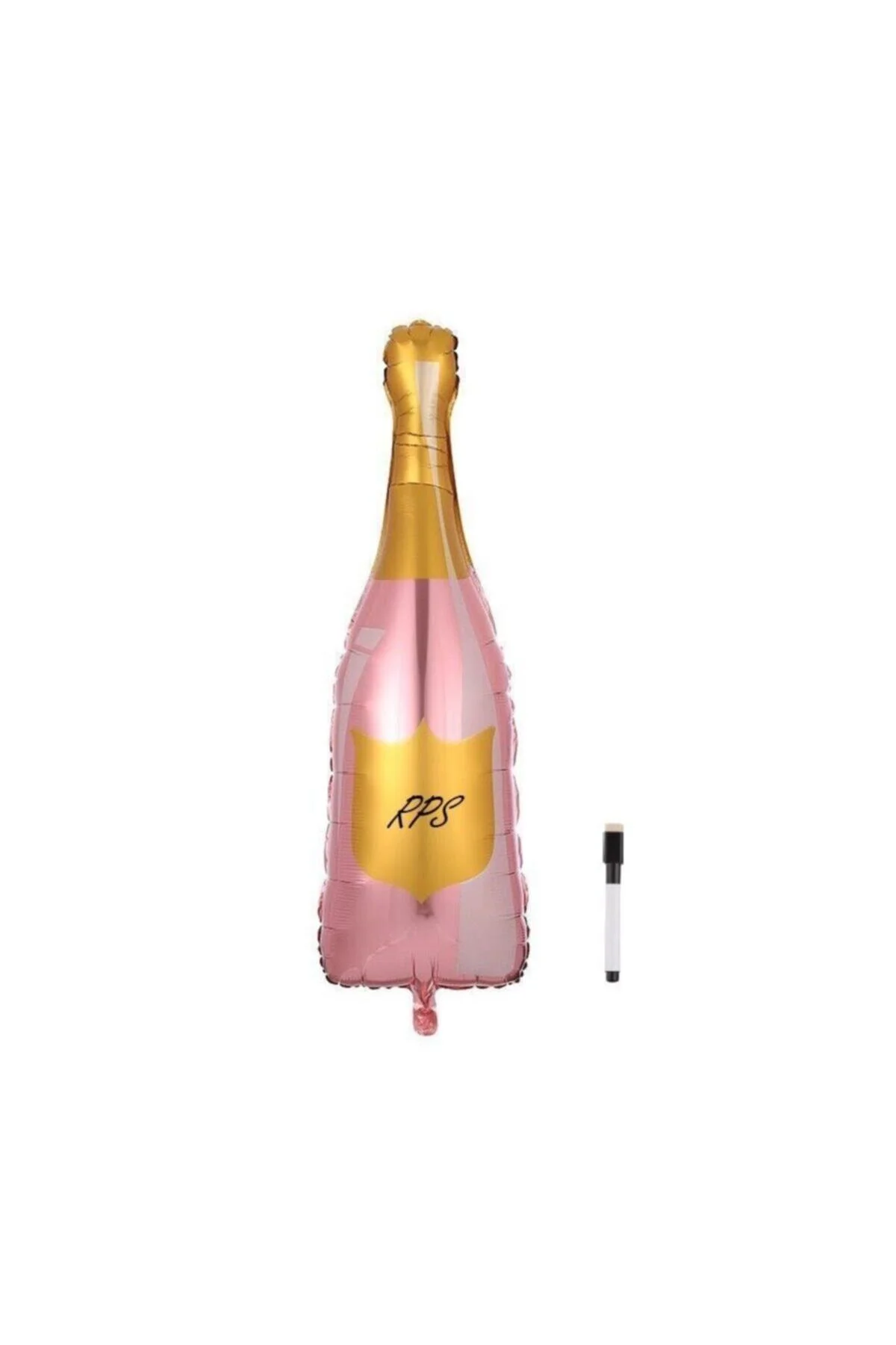 Folyo Balon Doğum Günü Balonu Parti Balonu 107 X 40 Cm Şişe