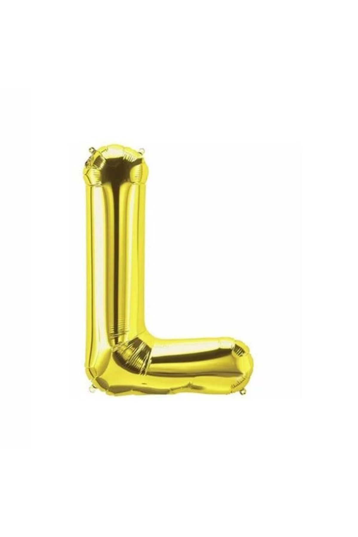 L Harf Folyo Gold Renk Balon Küçük 35 Cm