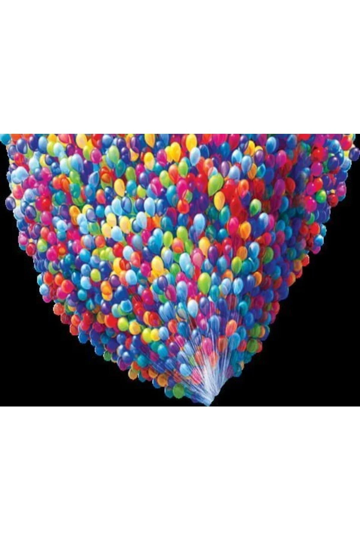Renkli Balon - 100 Adet - Xnews Görsel 2