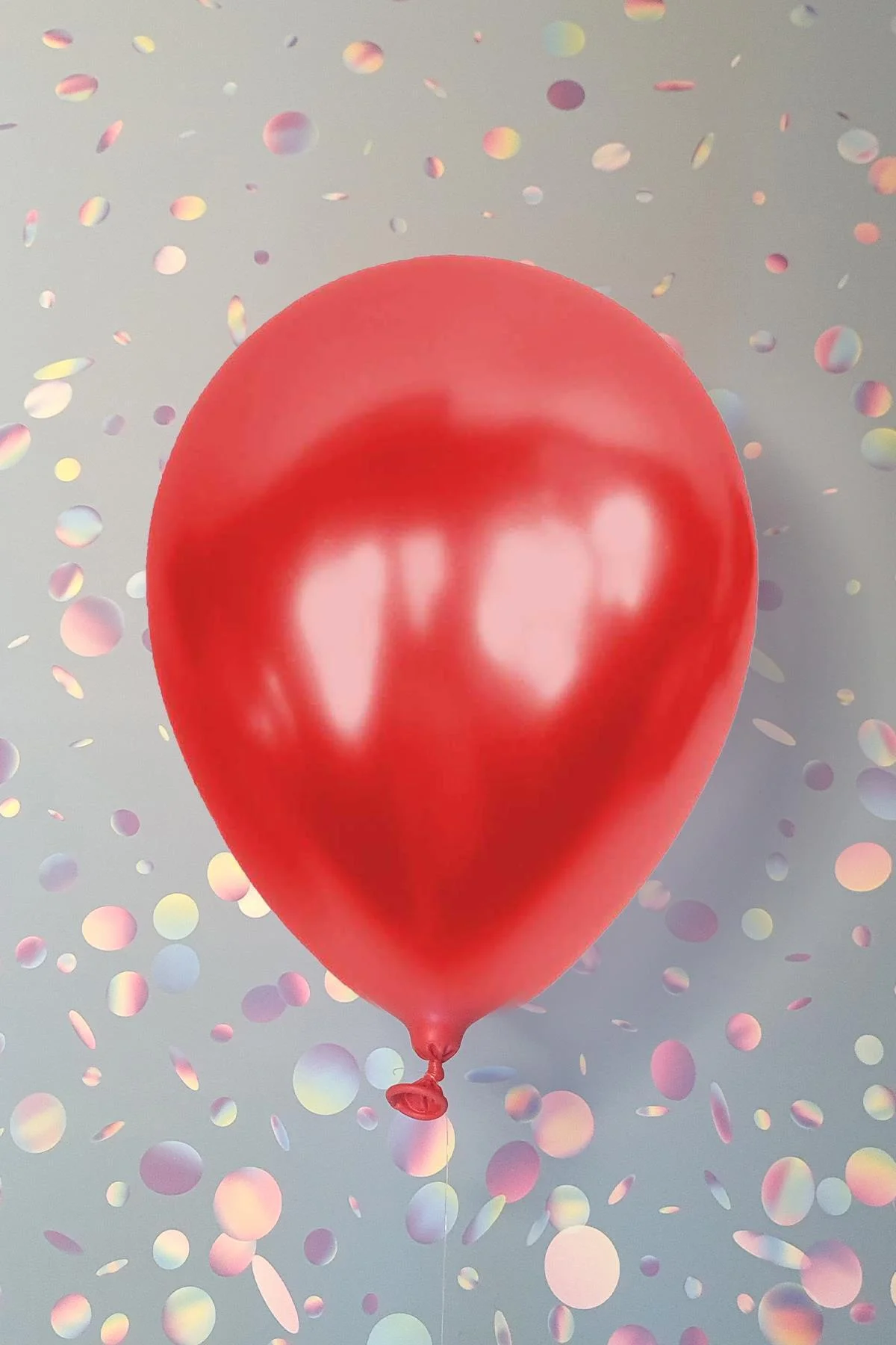 Metalik Kırmızı Balon 12" 30 Cm Metalik Balon 10lu Paket