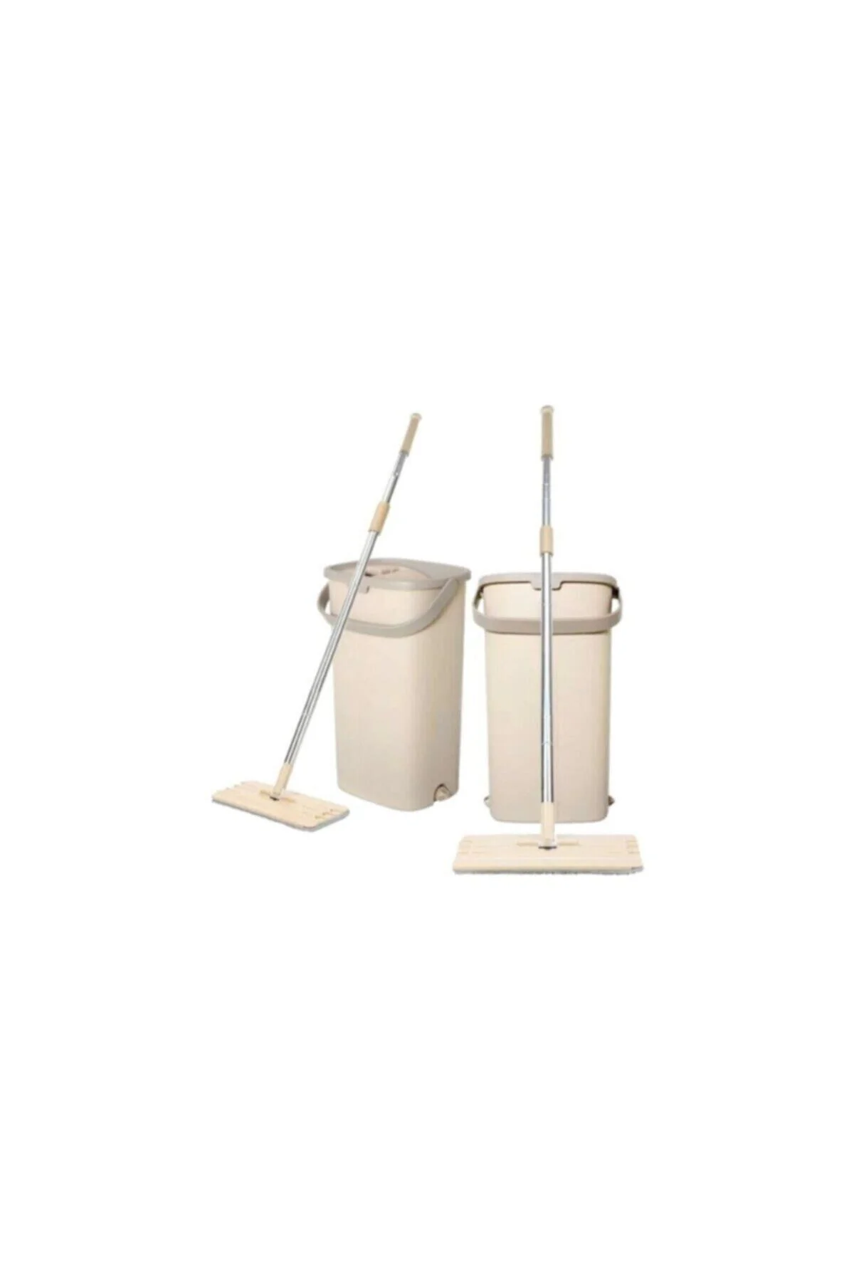 Pazarız Tablet Magic Flat Mop Yer Duvar Silme Microfiber Paspas Temizlik Seti + 3 Adet Bez - pazariz Görsel 5