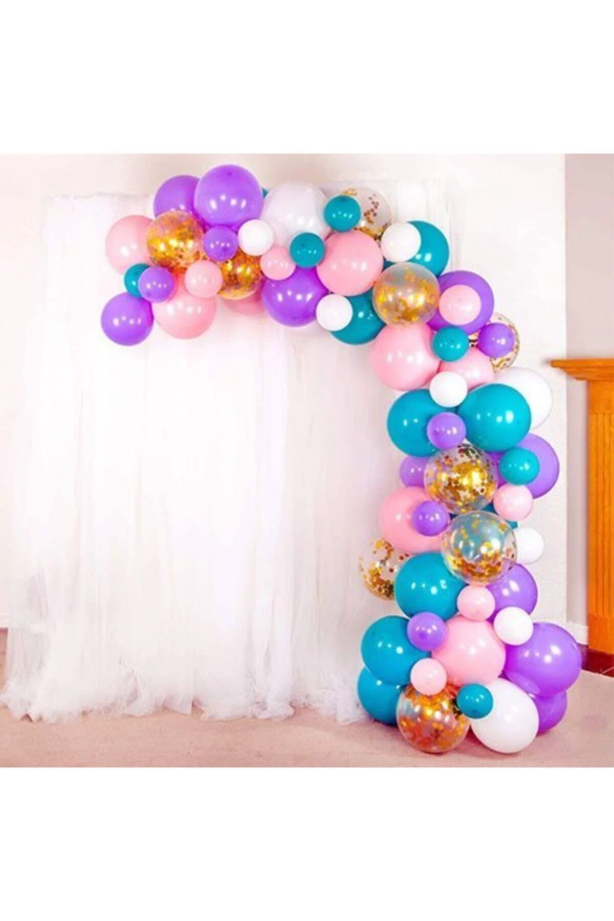 Unicorn Zincir Balon Seti 5 Metre