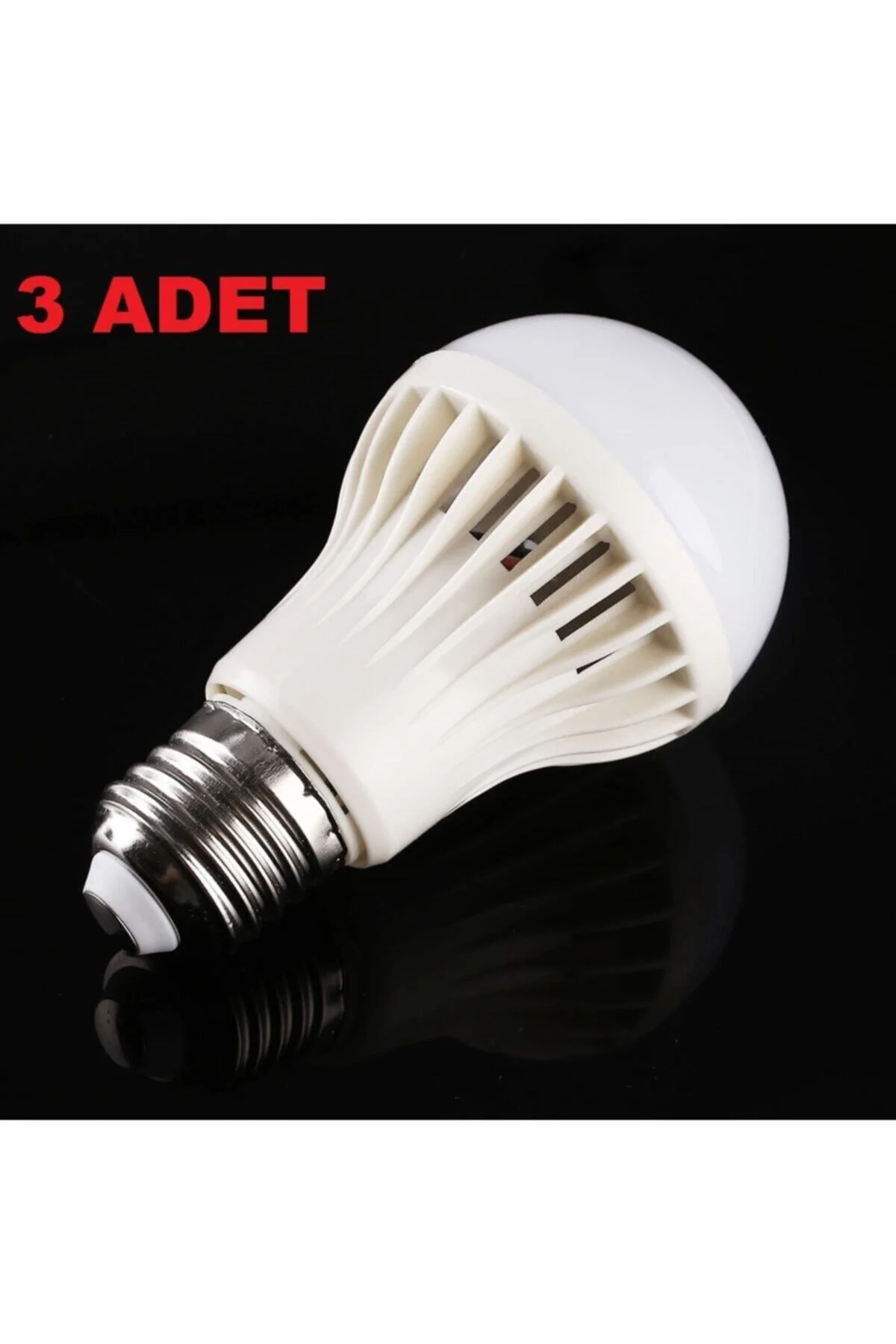 7w Enerji Tasarruflu Led Ampul ( 3 Adet ) - renn Görsel 3