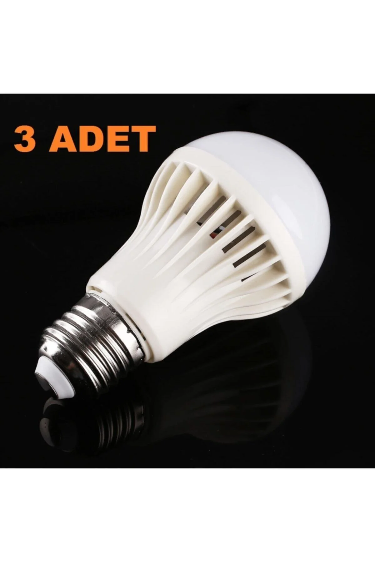 9w Enerji Tasarruflu Led Ampul ( 3 Adet ) - renn Görsel 2