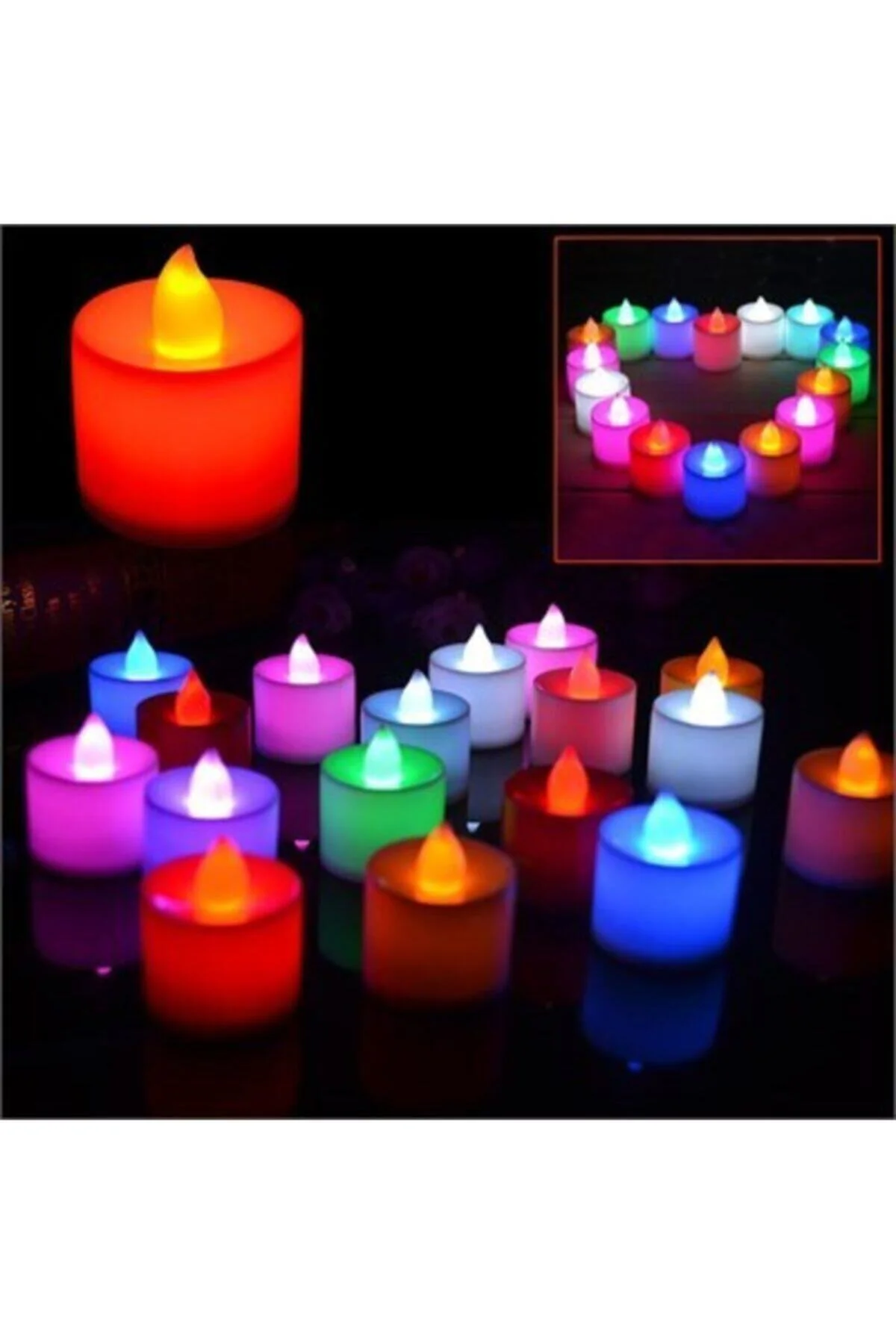 Mini Led Mum - Kırmızı - tamithalat Görsel 2