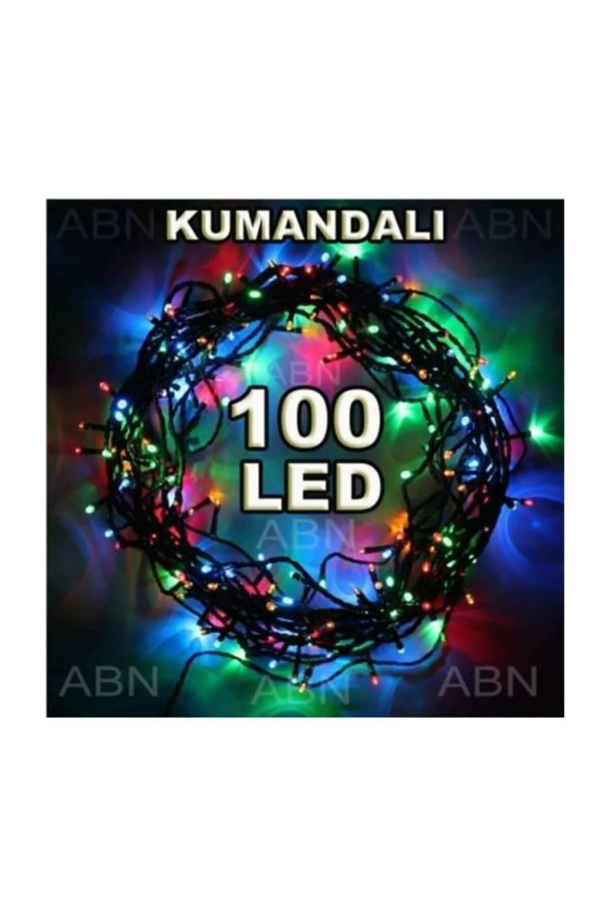 100adet Prinç Led Renkli 400cm Yılbaşı Ağacı Süsü,kumandalı Değiş