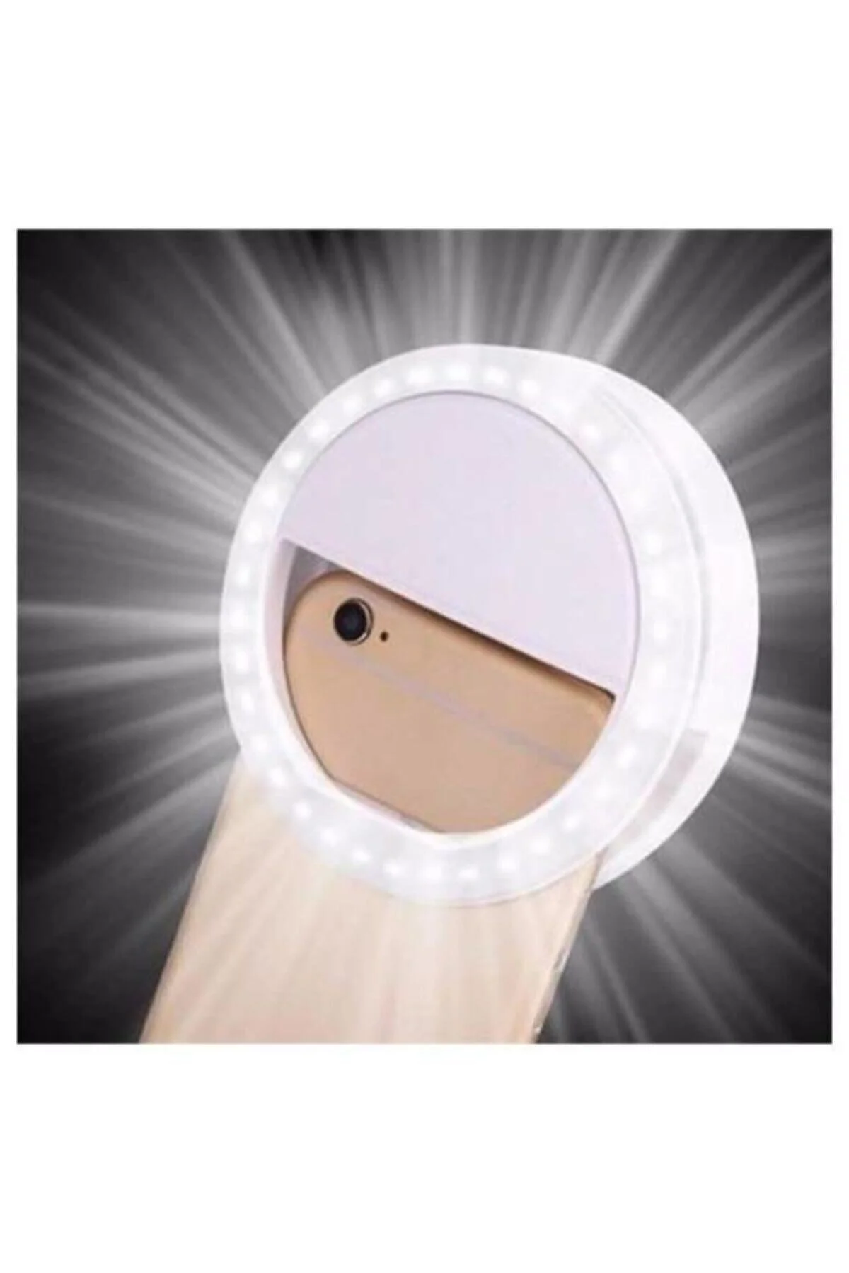 Cep Telefonu Pilli Selfi Işığı Taşınabilir Selfie Flaş Led Klips