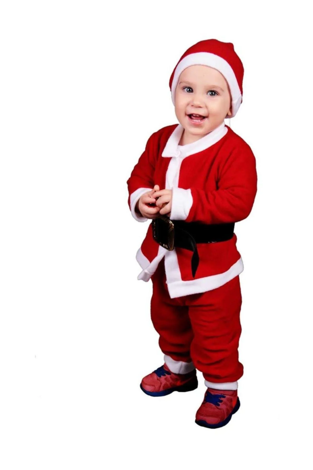 Erkek Bebek Noel Baba Kostüm - Efran Bebe Görsel 3