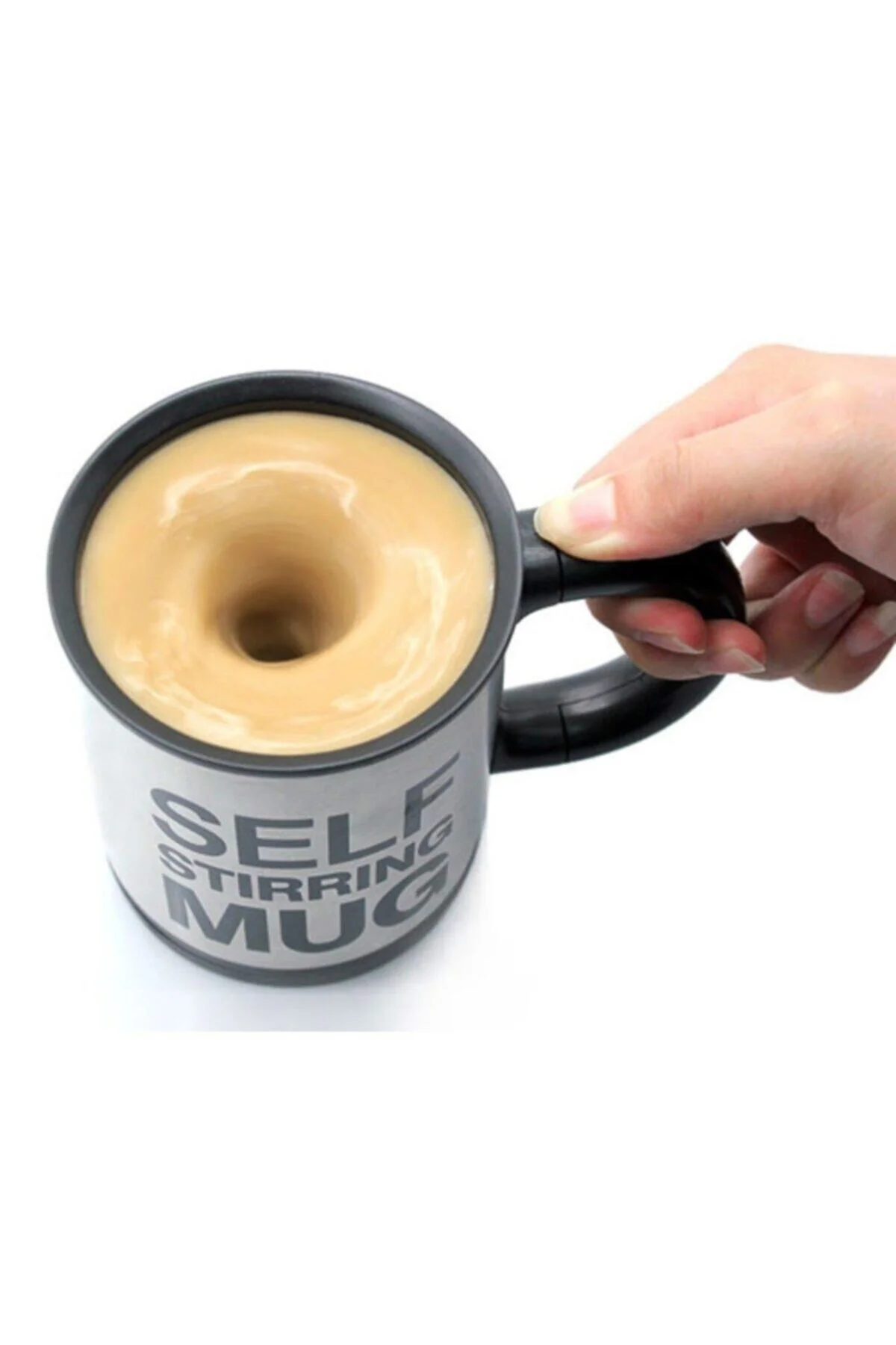 Pazarız Self Mug Mikser Pilli Kupa Kendi Kendini Karıştıran Kahve Termosu - pazariz Görsel 5