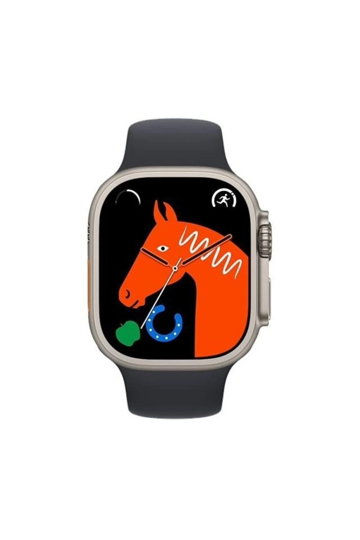 ® Gs8 Watch 8 Ultra Akıllı Saat Siyah Watch 2.02 Inc Beyaz I12 Bluetooth Kulaklık Hediye - GAMER Görsel 3