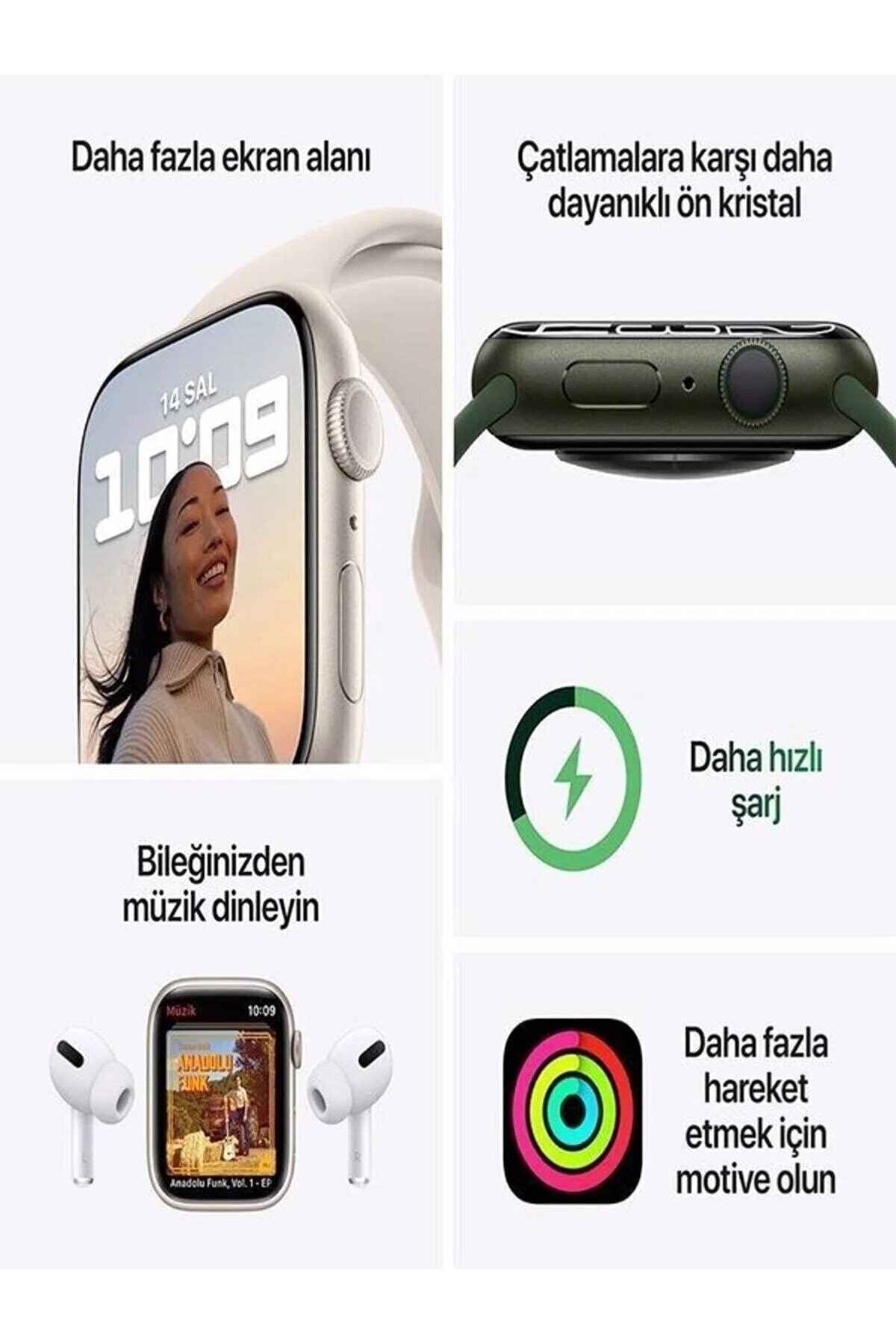 ® Watch Series 7 Pro Plus 2023 Uyumlu Yeni Akıllı Bluetooth Konuşma Özellikli - GAMER Görsel 3