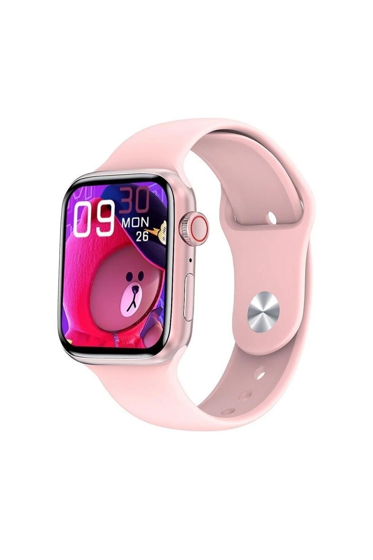 ® Watch 7 Pro Plus Sw17 Smartwatch 2023 Yeni Akıllı Suya Dayanıklı Bluetooth Çağrı Pembe