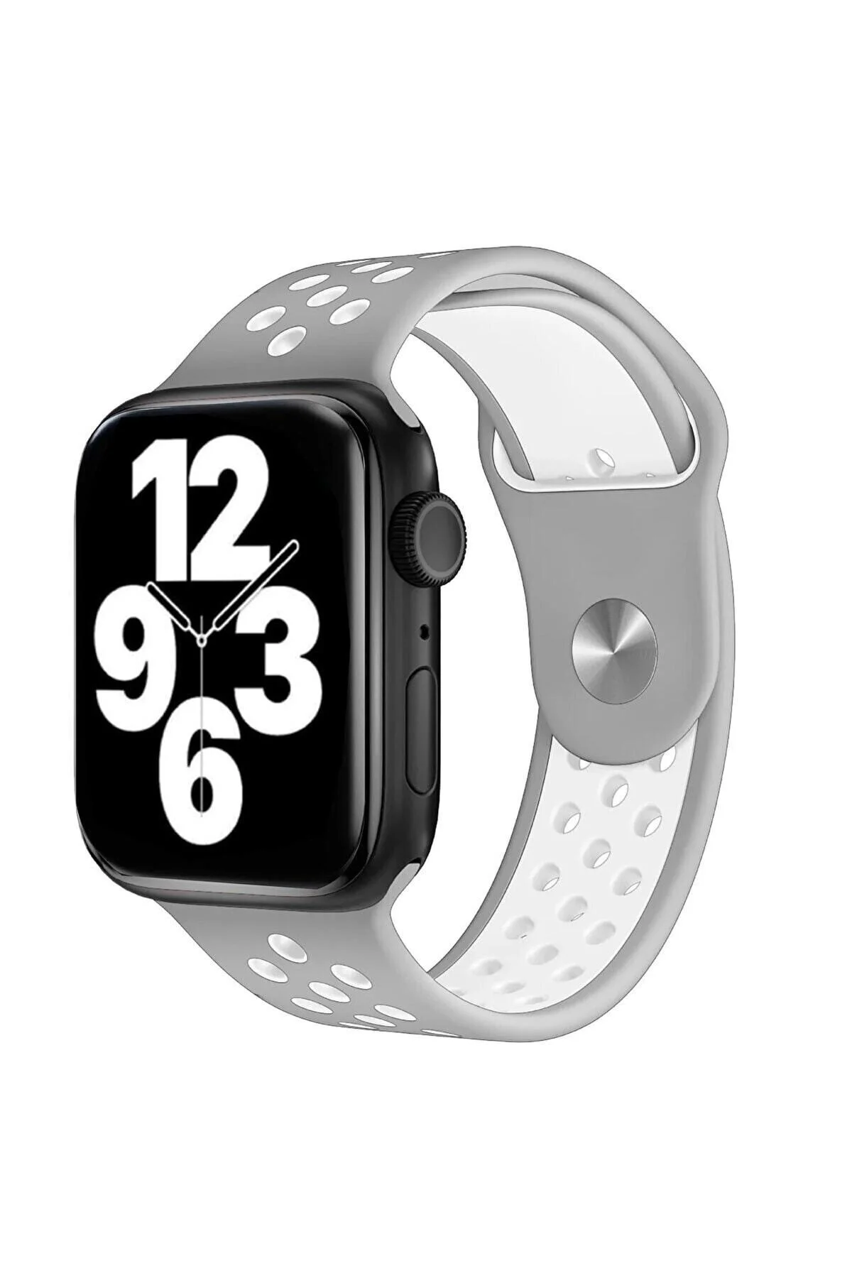 Apple Watch Uyumlukordon 1 2 3 4 5 6 Se 42 Mm / 44 Mm /45mm Silikon Kordon Kayış