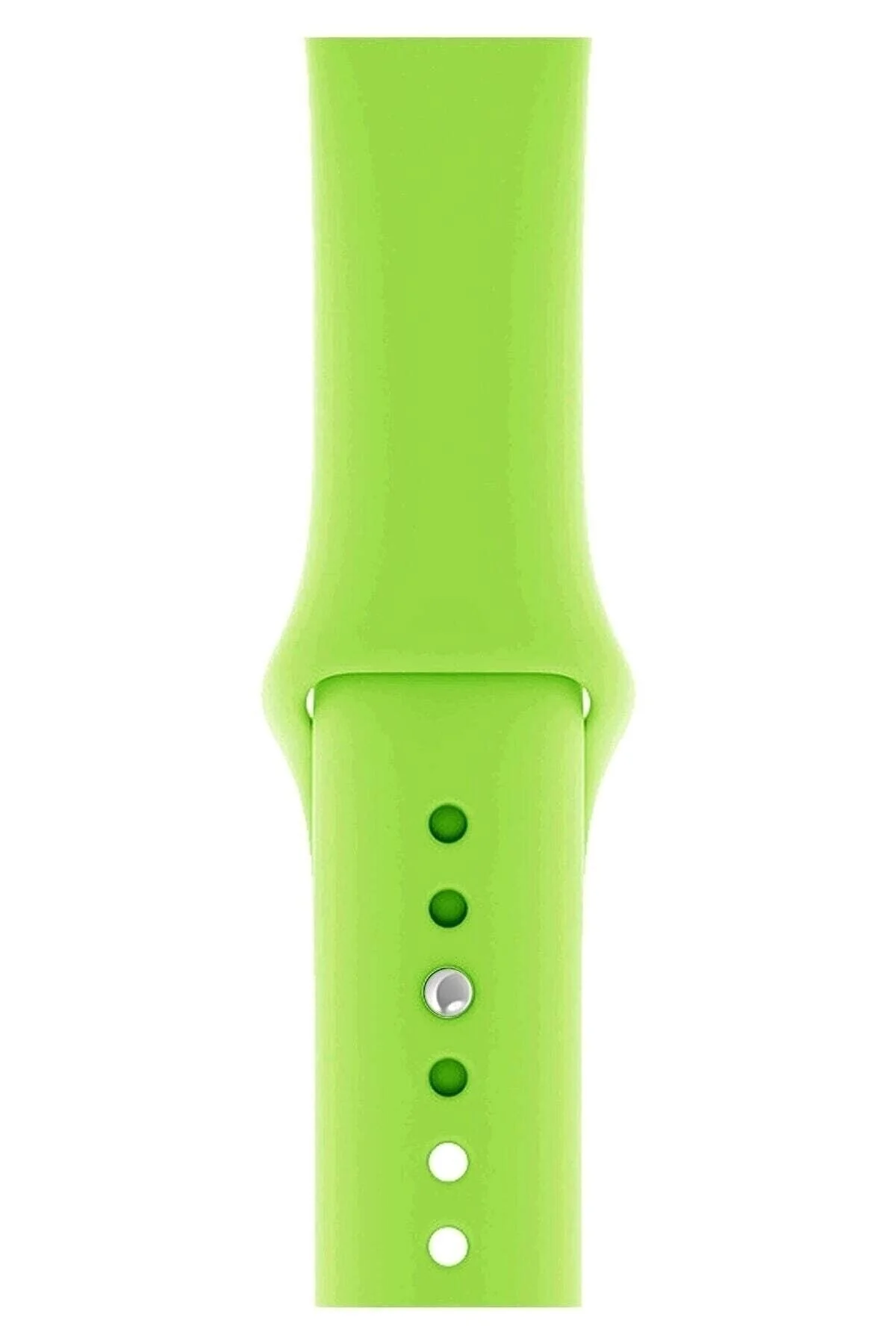 Apple Watch Uyumlu42 / 44 / 45 Mm - 2 3 4 5 6 7 8 Se Silikon Kordon Kayış Band - pazariz Görsel 2