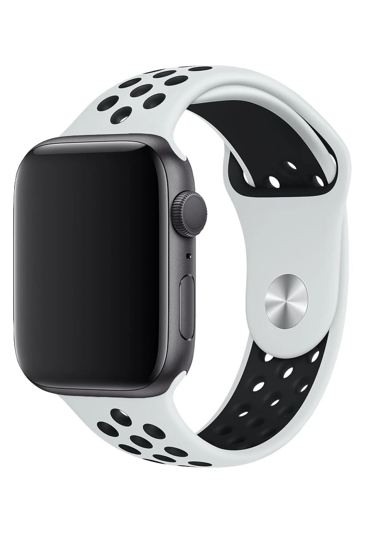 Apple Watch Uyumlu3 4 5 6 7 8 Se 38 40 41mm Kalite Kordon Kayış Delikli Spor Band - pazariz Görsel 2