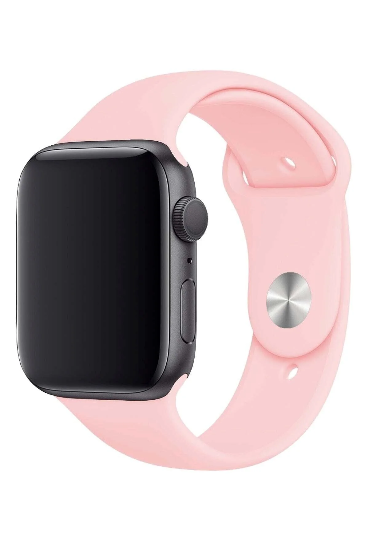 Apple Watch Uyumlu3 4 5 6 7 8 Se 42 44 45mm Kordon Kayış Klasik Kaliteli Silikon - pazariz Görsel 2