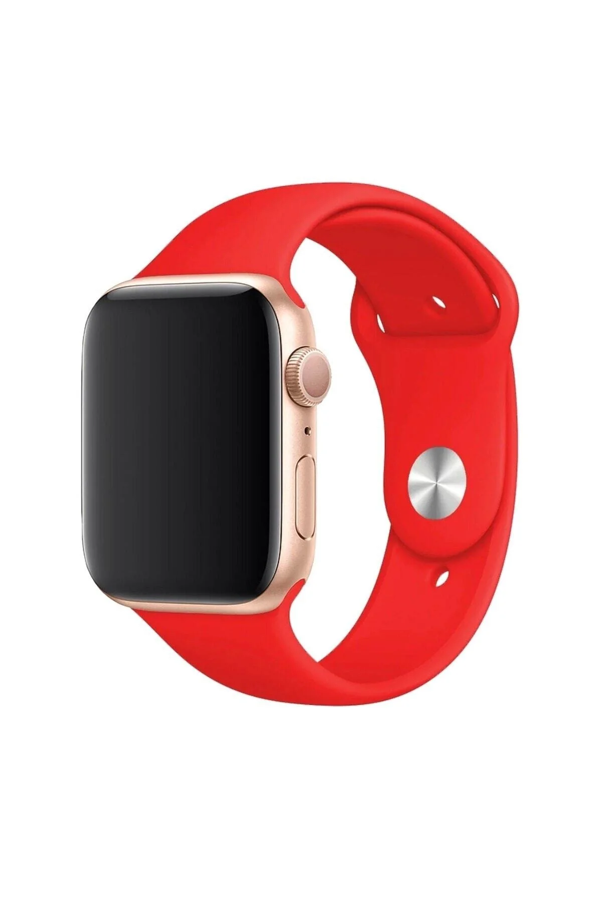 Apple Watch Uyumlu3 4 5 6 7 8 Se 42-44-45 Mm Kalite Kordon Kayış Kaliteli Silikon Kordon - pazariz Görsel 4