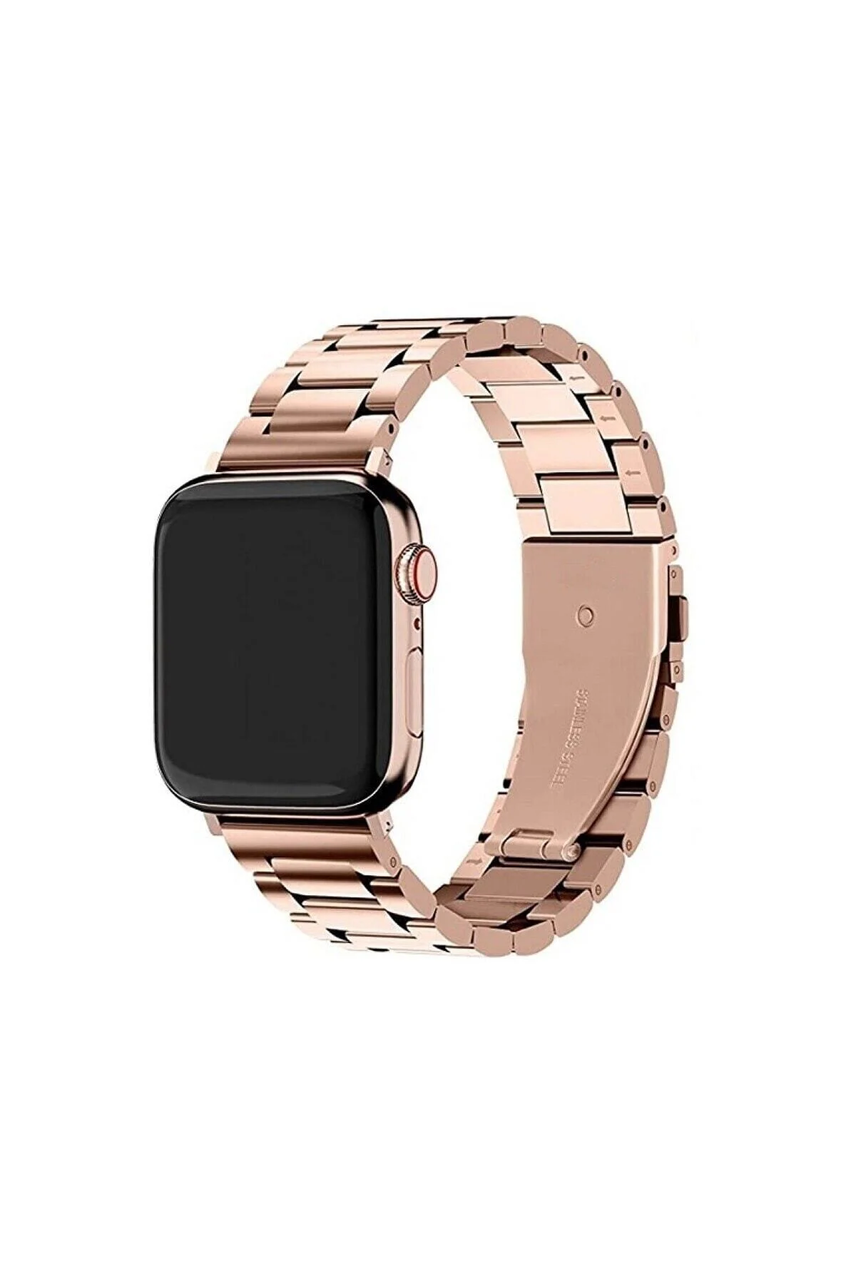 Apple Watch Uyumlu2/3/4/5/6/7/8/se 38 40 41mm Paslanmaz Çelik Klipsli Metal Kordon