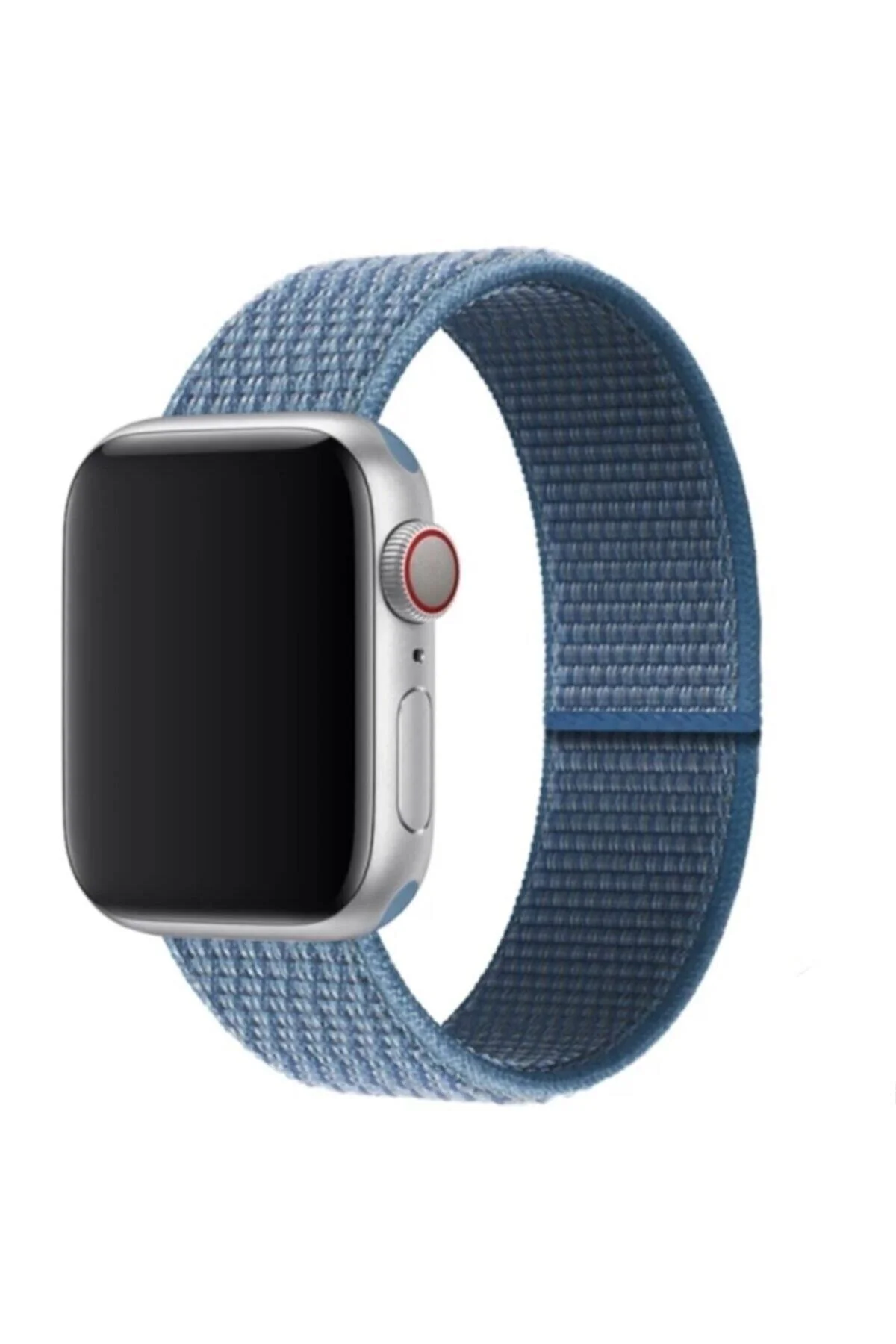Apple Watch Uyumlu38-40-41 Mm 2,3,4,5,6 Se 7 Spor Model Cırtlı Kordon