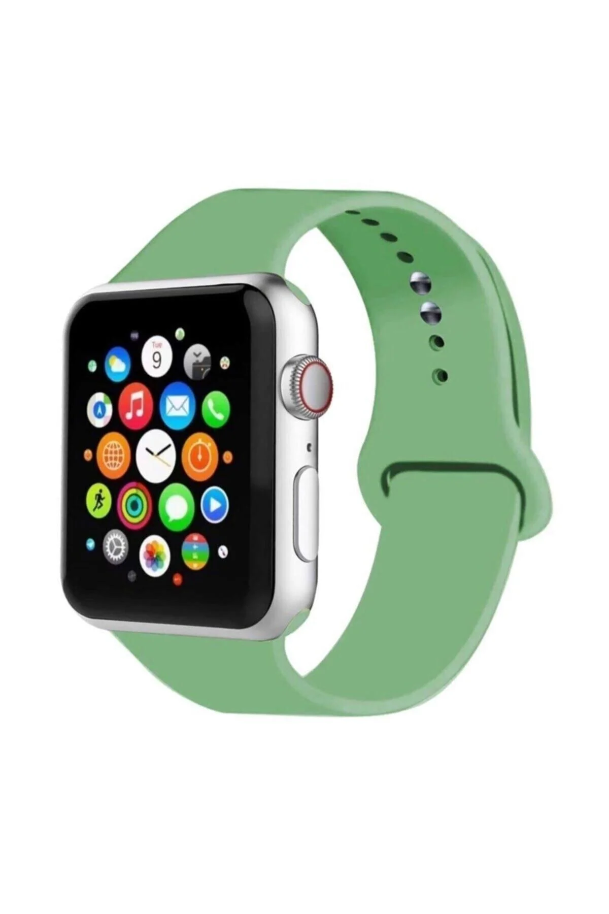 Apple Watch Uyumlukordon 2 3 4 5 42 Mm Ve 44 Mm Silikon Kordon Kayış