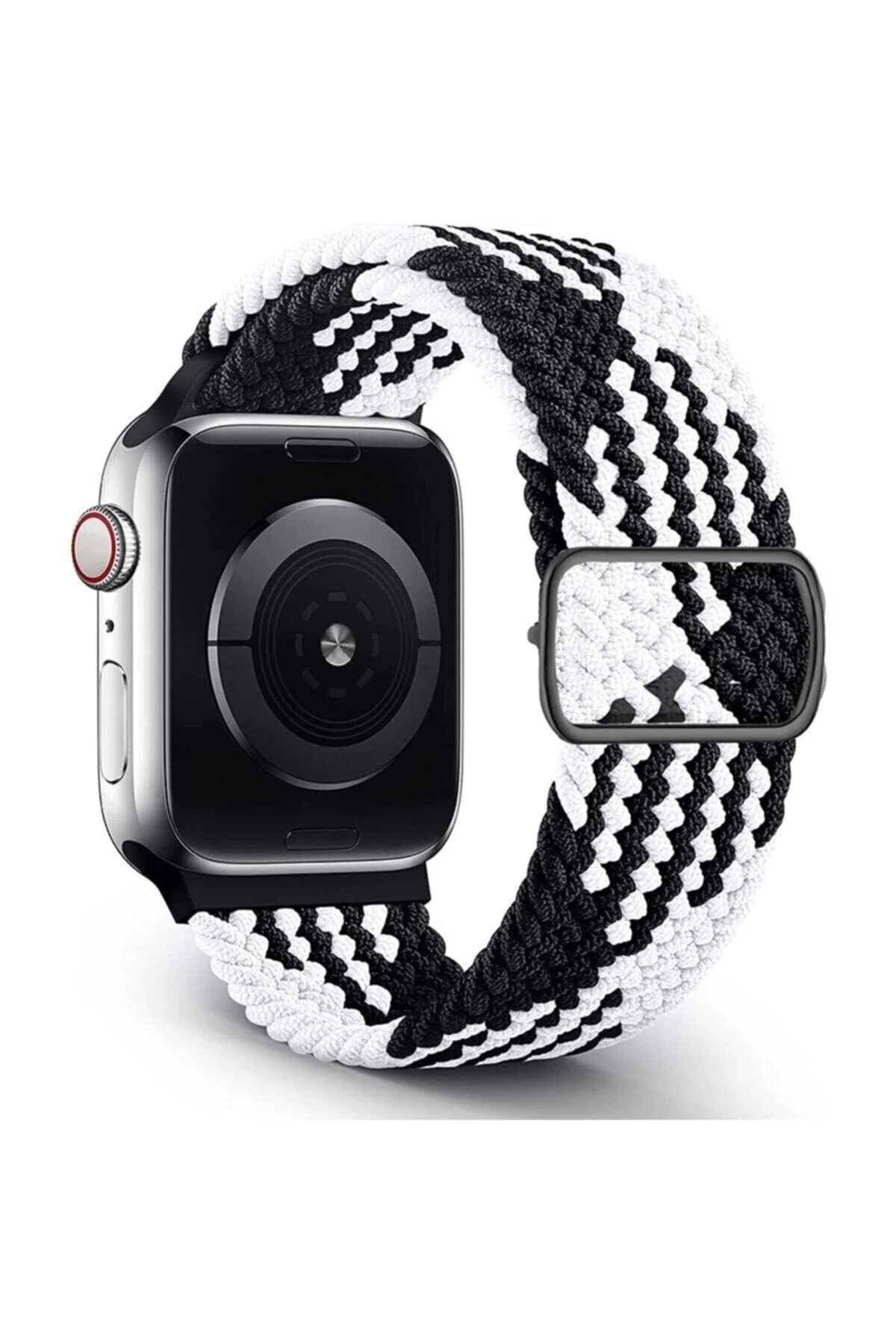 Apple Watch Uyumlukordon 3 4 5 6 7 Se 42mm 44mm 45mm Örgü Tokalı Kordon