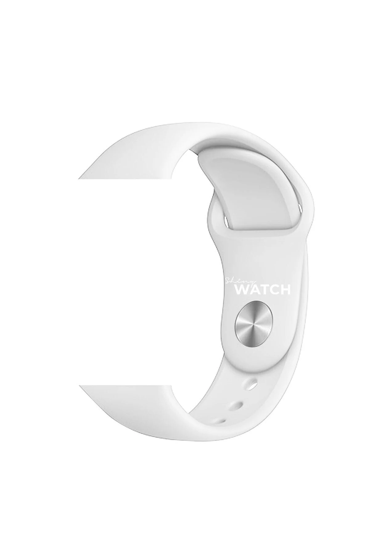 Apple Watch Uyumluspor Silikon Kordon 42/44mm Beyaz