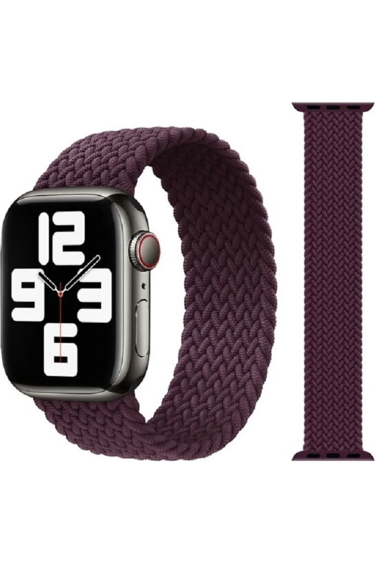 Apple Watch Uyumlu38/40/41 Mm 5 6 Se 7 8 Esnek Örgü Kordon