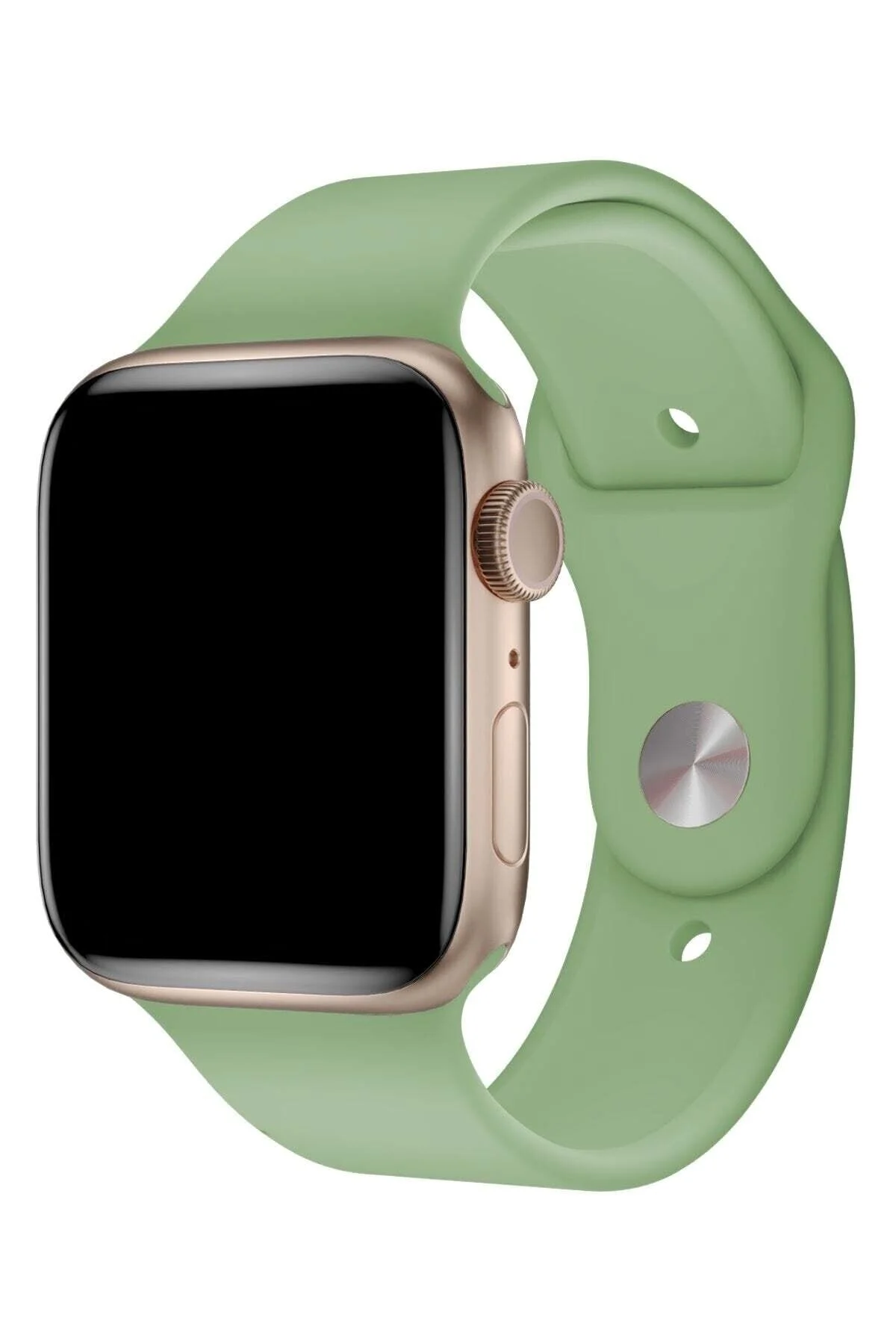 Apple Watch Uyumlu38 - 40 - 41mm Silikon Spor Kordon Soft Yeşil - pazariz Görsel 4