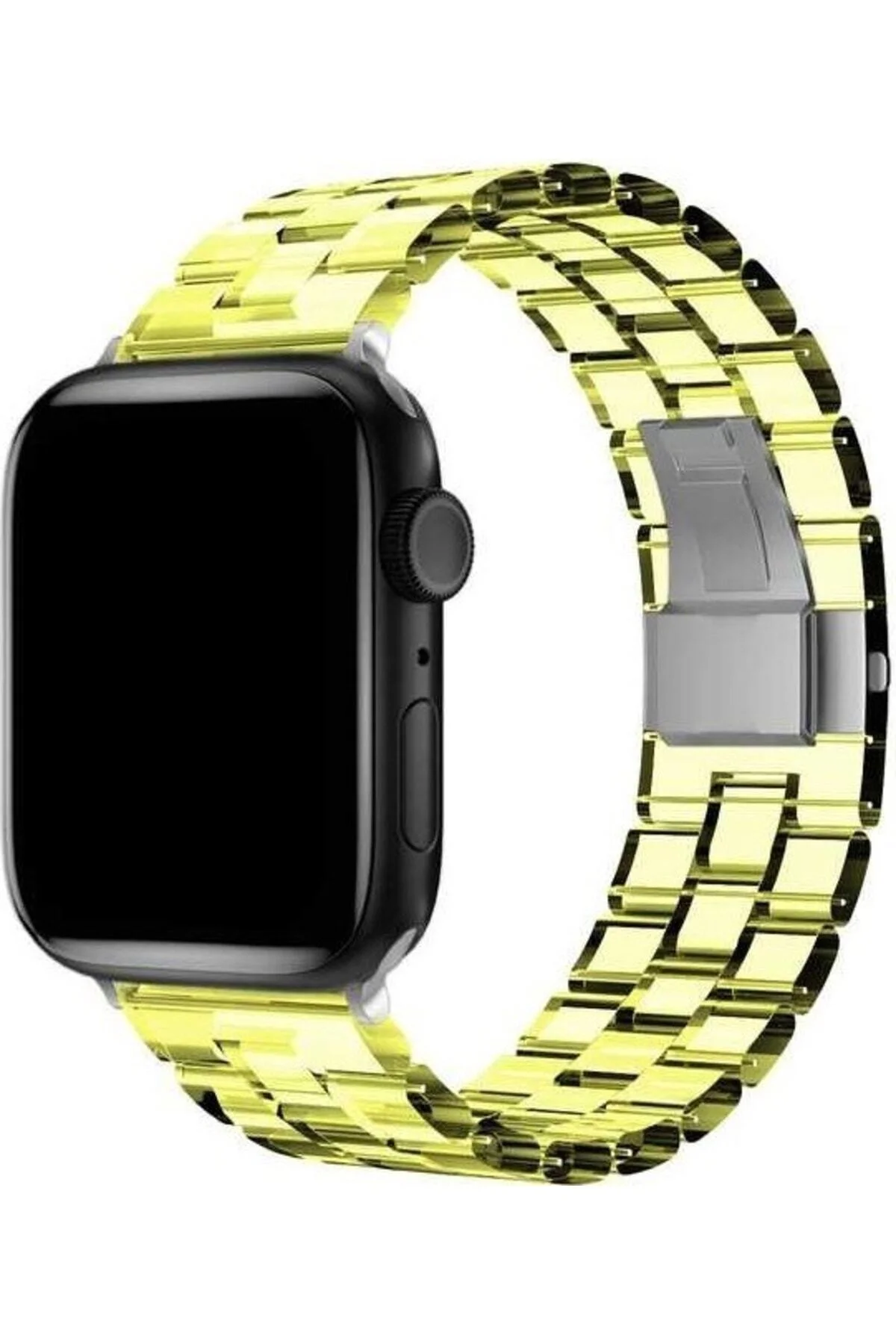 Apple Watch Uyumlu38mm 40mm 41mm 1/2/3/4/5/6/se/7/8 Kordon Şeffaf Polikarbon Kordon