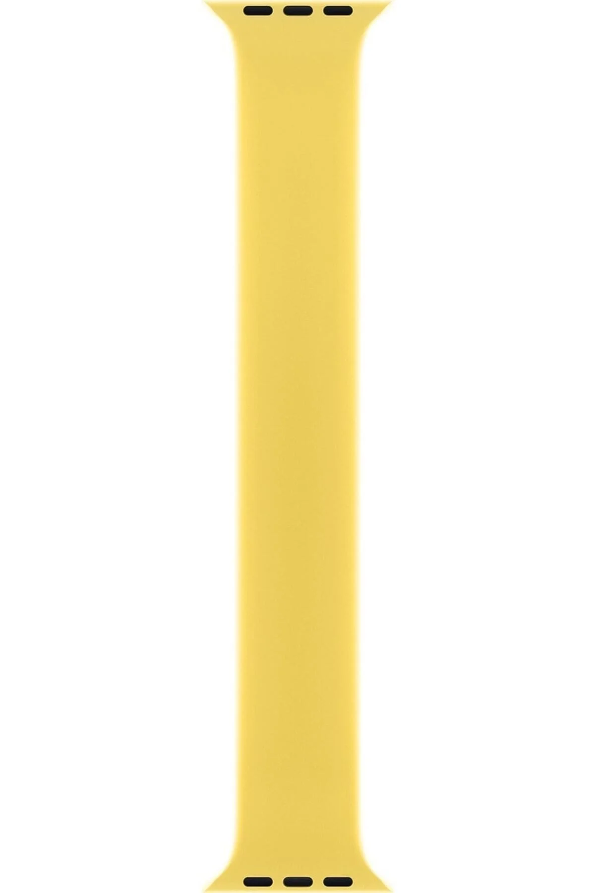 Apple Watch Uyumluseries 8 41mm Kordon, Silicone Elastic Band (size, 145mm) Sarı - pazariz Görsel 2