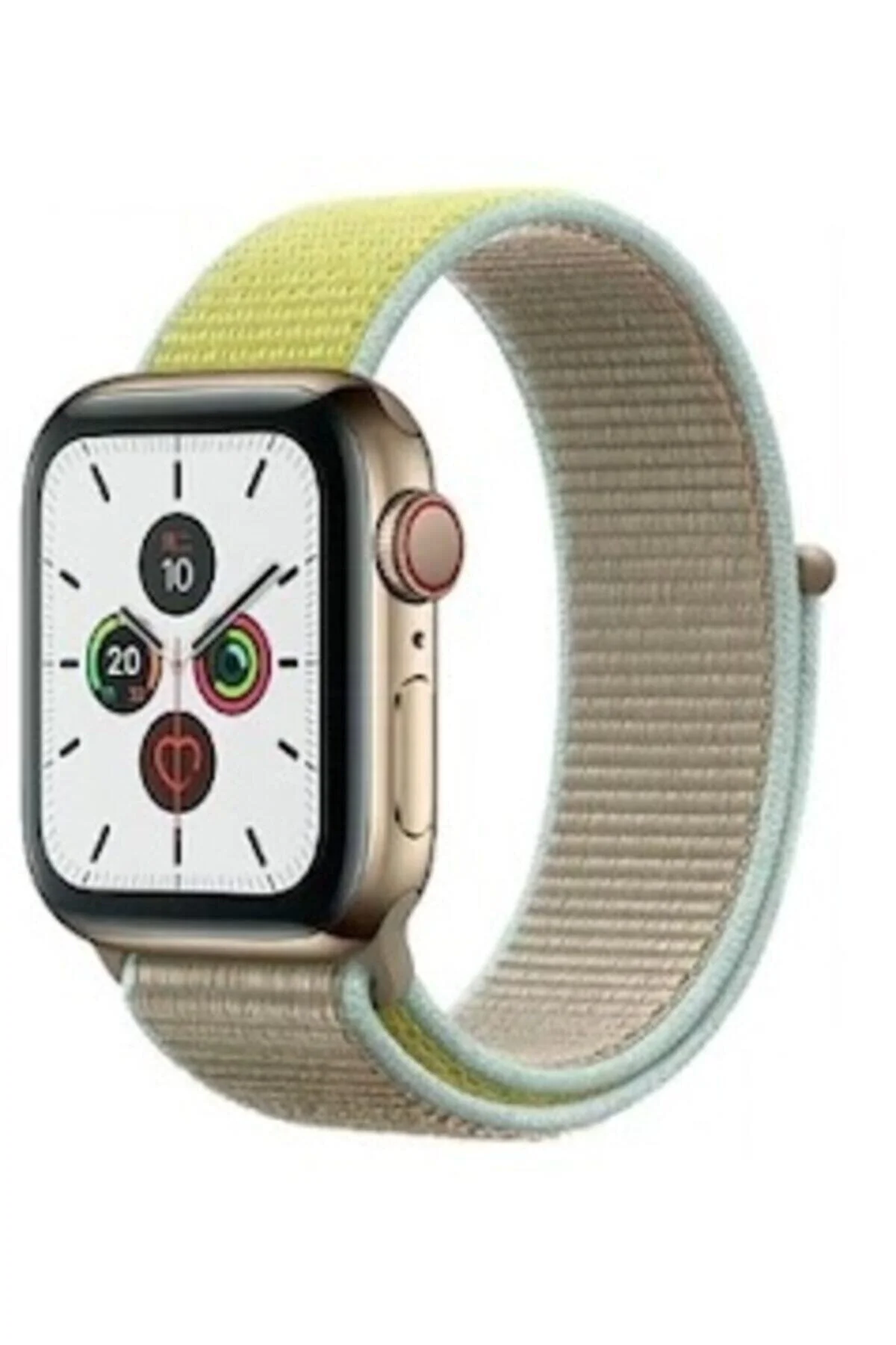 Apple Watch Uyumlu2 3 4 5 6 42 - 44mm Kumaş Spor Kordon Kayış