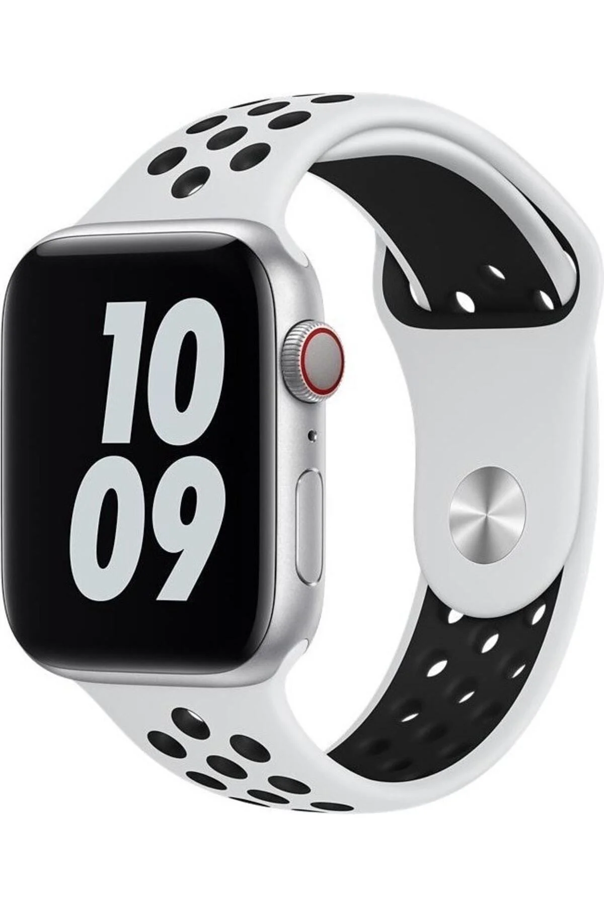 Apple Watch Uyumlu8 7 6 5 4 3 Se 42mm-44mm-45mm Delikli Spor Silikon Kordon