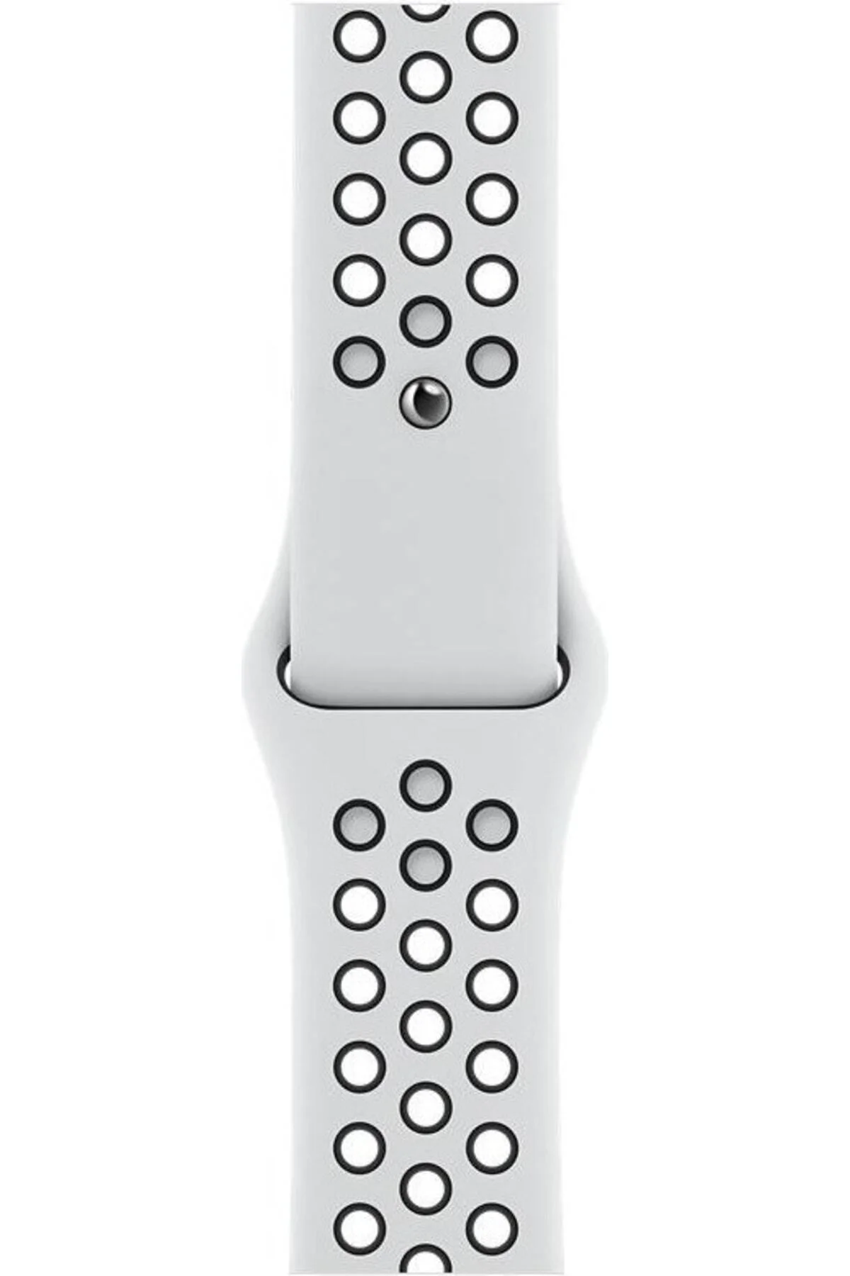 Apple Watch Uyumlu8 7 6 5 4 3 Se 42mm-44mm-45mm Delikli Spor Silikon Kordon - pazariz Görsel 2