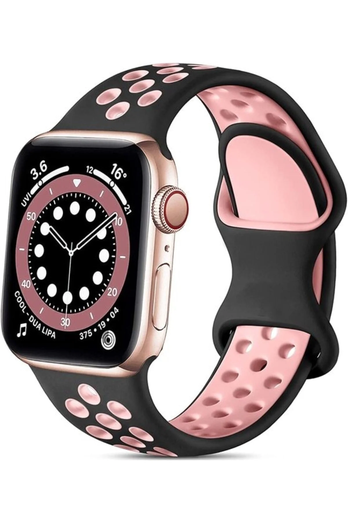 Apple Watch Uyumlu3 4 5 6 7 8 Ultra Se 42-44-45-49 Mm Kordon Kayış Kaliteli Silikon