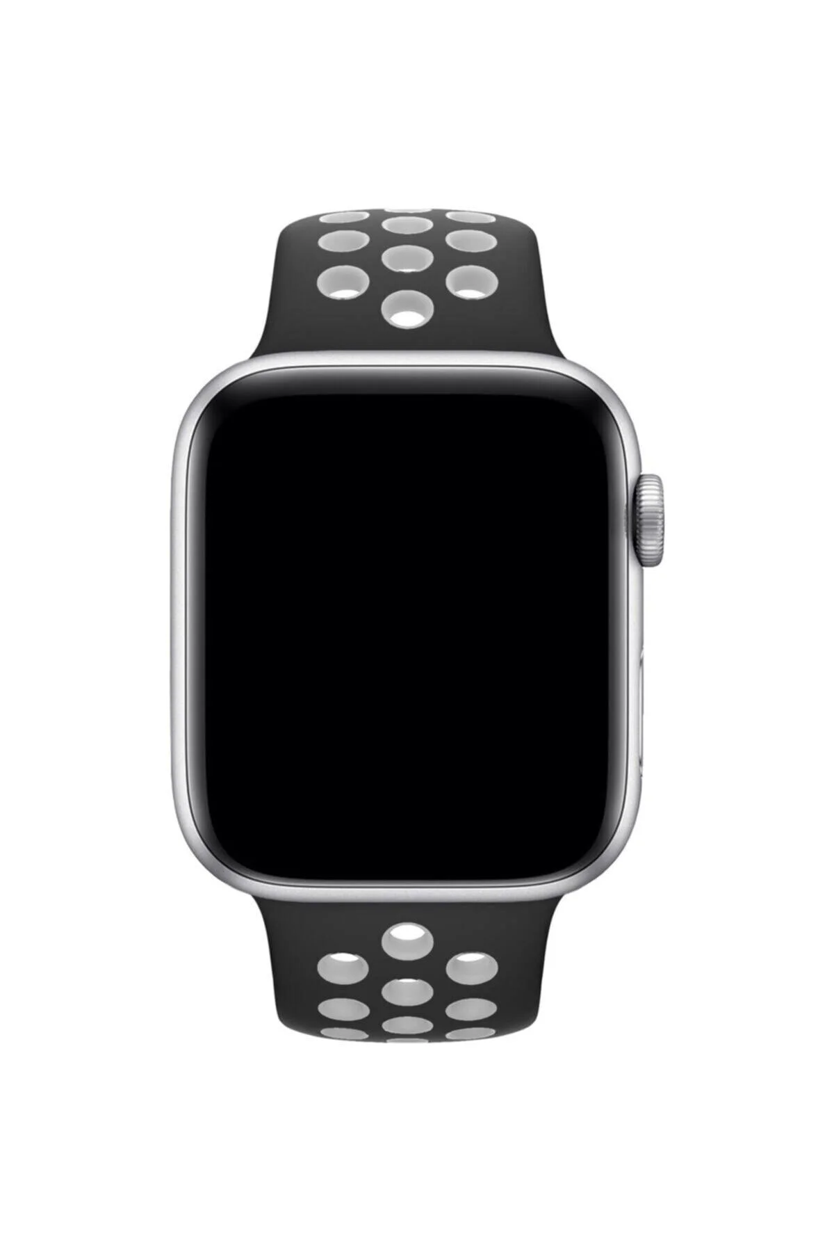 Apple Watch Uyumluseries 1/2/3/4/5/6 Spor Delikli Silikon Kordon - pazariz Görsel 2