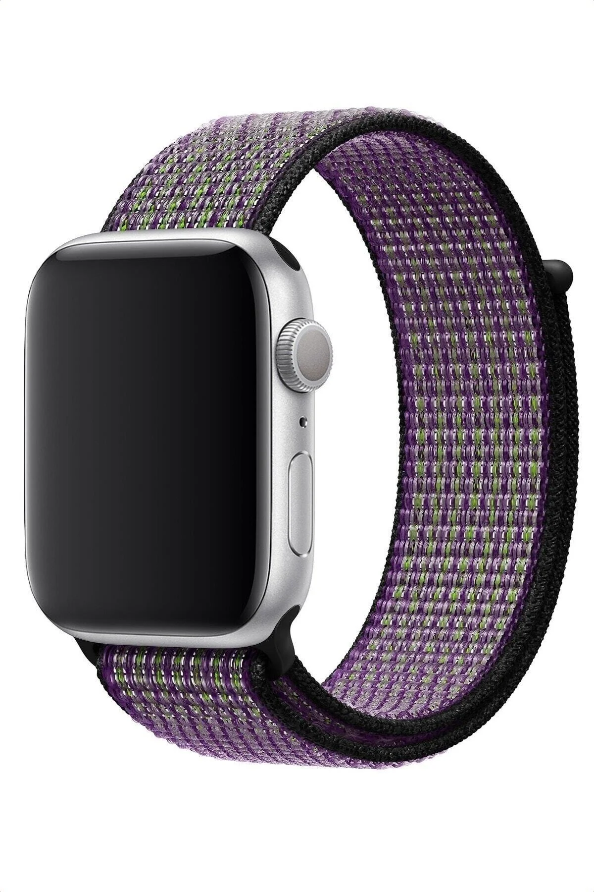 Apple Watch Uyumlu1-2-3-4-5-6-se-7 Serisi 42mm - 44mm - 45mm Spor Kumaş Kordon - pazariz Görsel 5