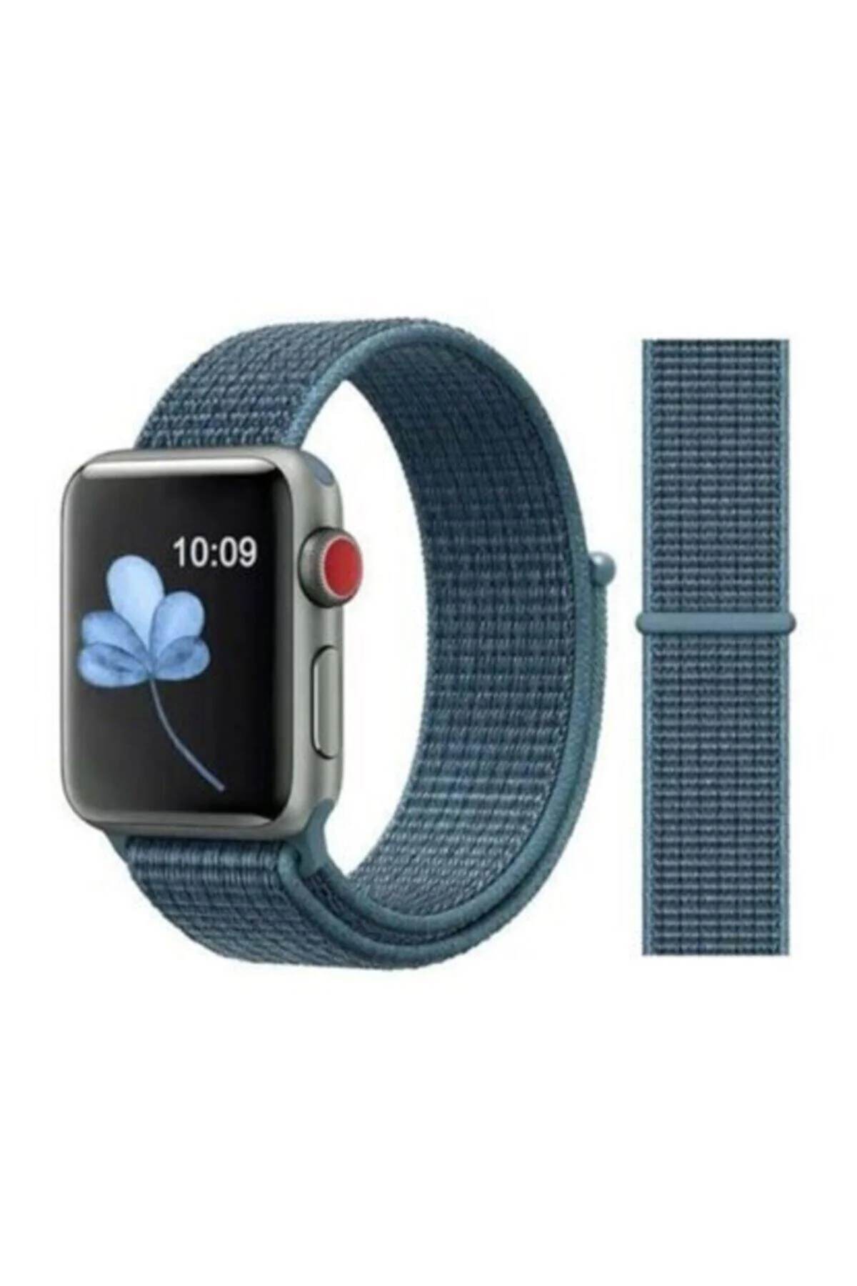 Apple Watch Uyumlu3 4 5 6 7 8 Se (42/44/45/49 )mm Örme Kordon Spor Kayış Kordon - pazariz Görsel 2