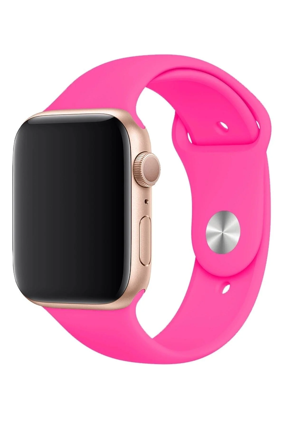 Apple Watch Uyumlu3 4 5 6 7 8 Se 38 40 41mm Kordon Kayış Klasik Kaliteli Silikon - pazariz Görsel 5