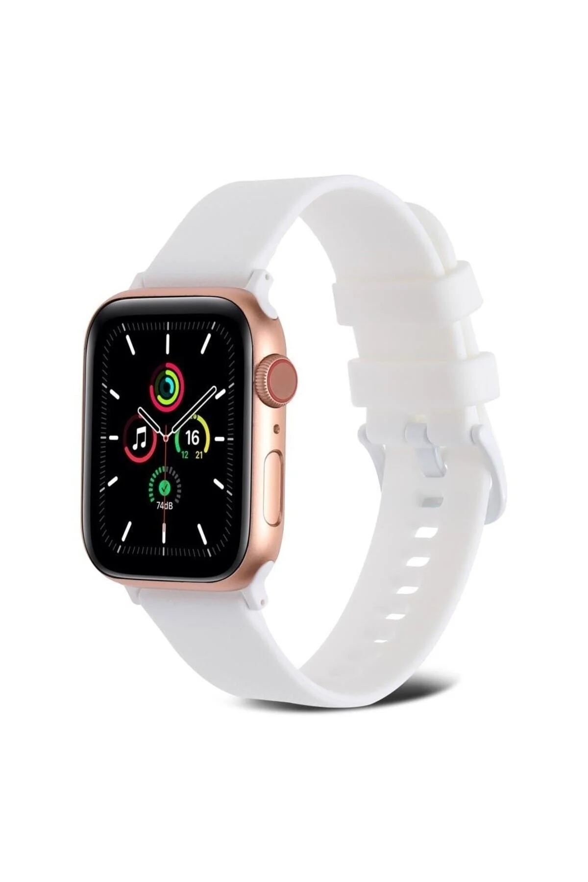 Apple Watch Uyumlu5 6 7 8 Ultra 42mm 44mm 45mm Silikon Kordon