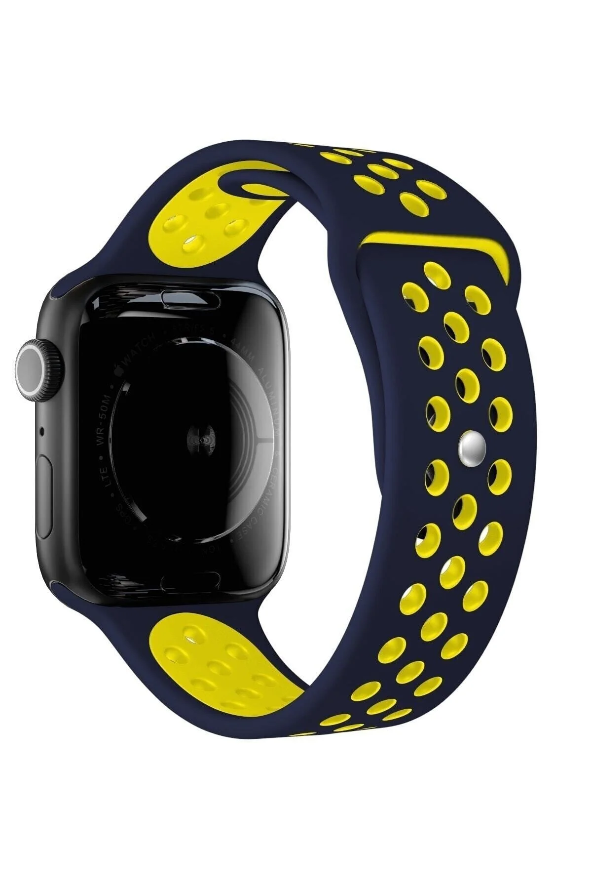 Apple Watch Uyumlusilikon Delikli Kordon Kayış 42-44 Mm