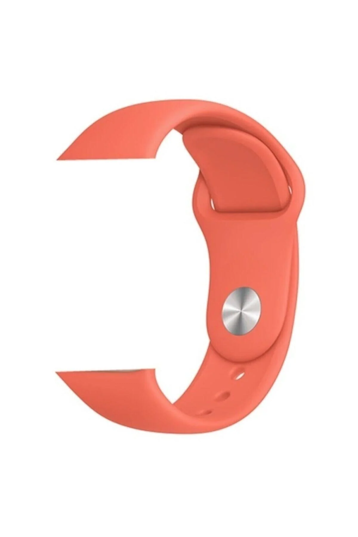 Apple Watch Uyumlu38mm 40mm 41mm 1/2/3/4/5/6/se/7/8 Spor Silikon Kordon Celementin